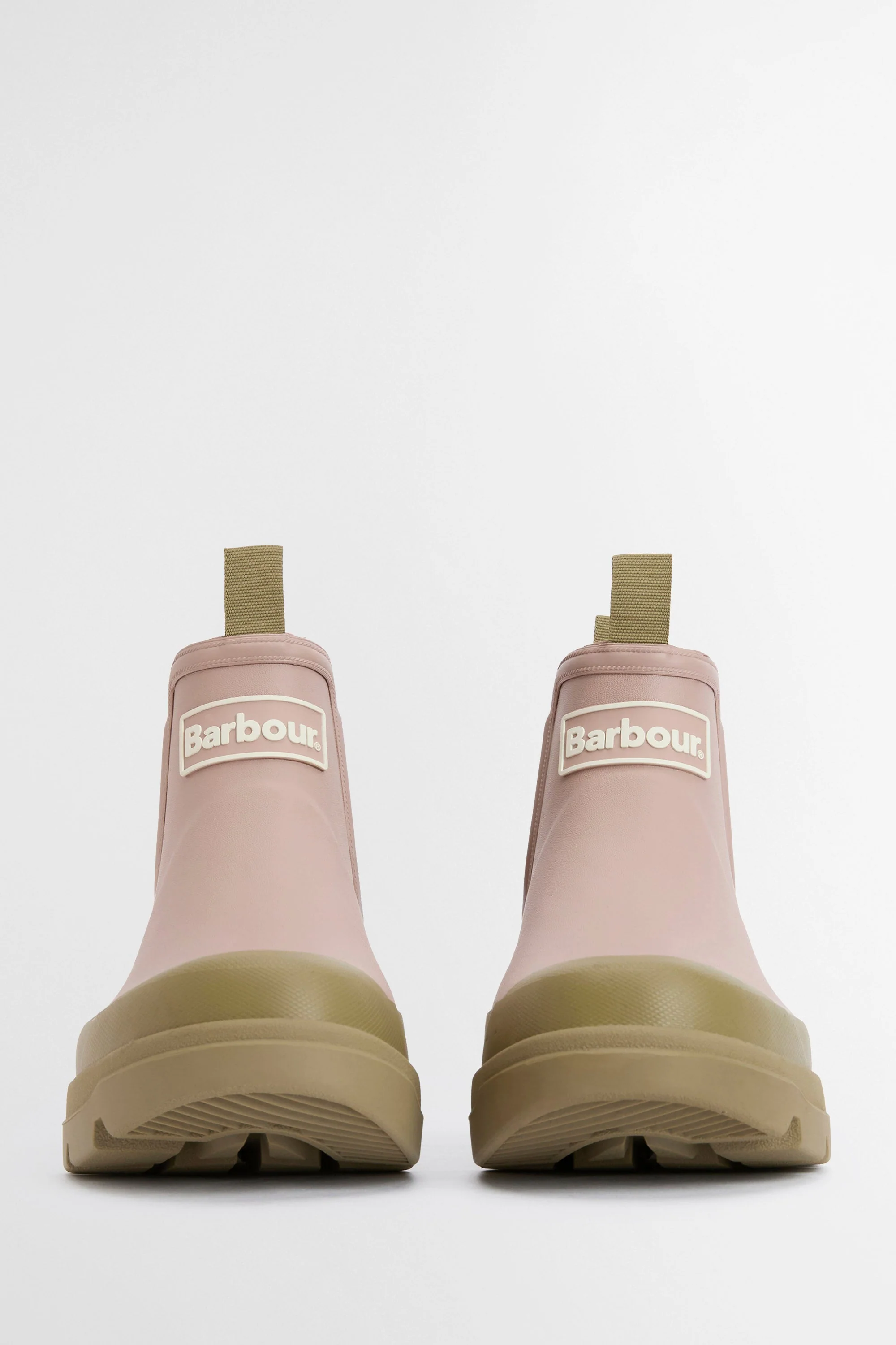 Womens Nimbus Chelsea Wellington Boots - Gardenia Pink/Bleached Olive - Image 5
