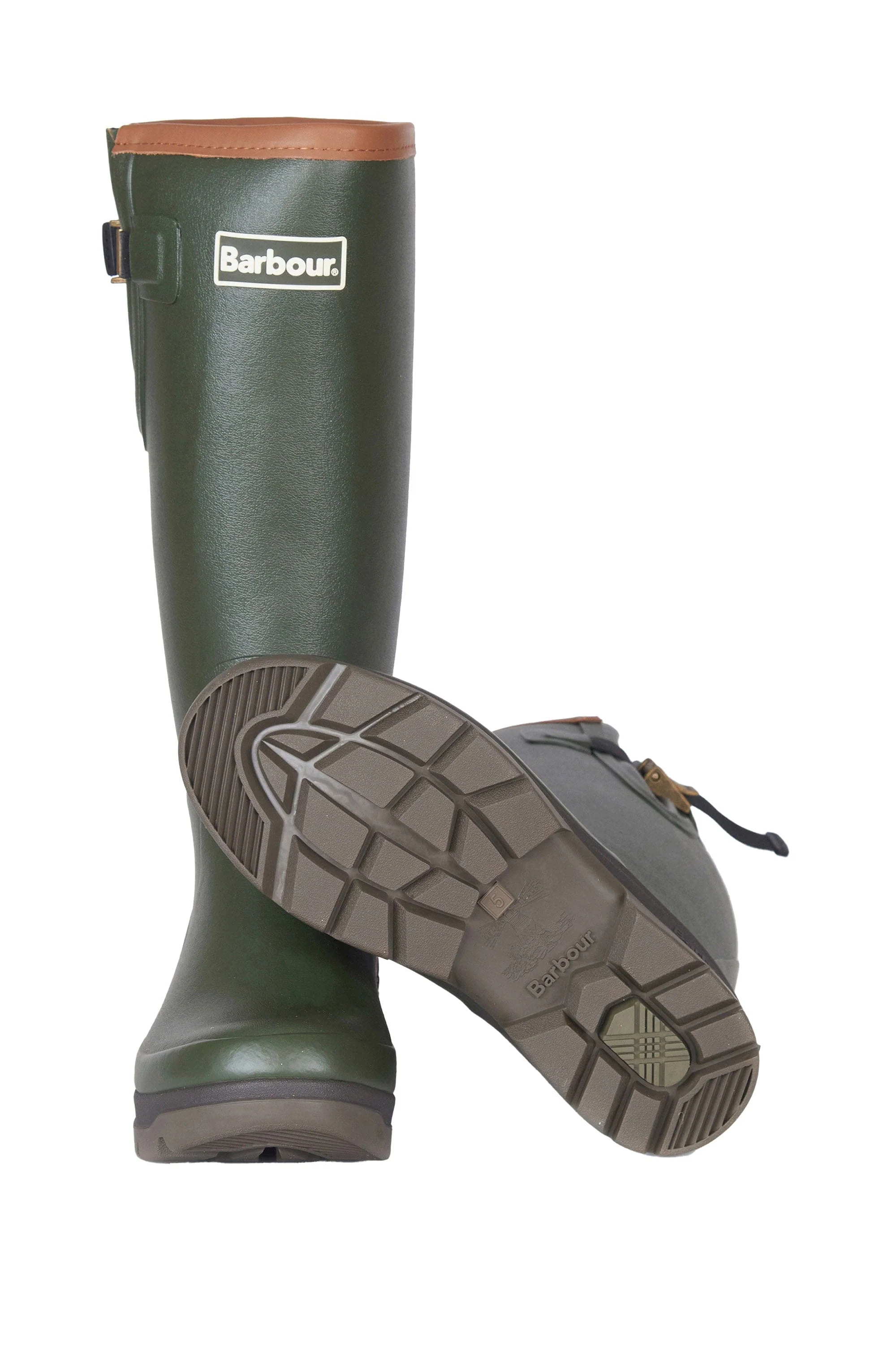 Womens Tempest Wellington Boots - Olive - Image 4