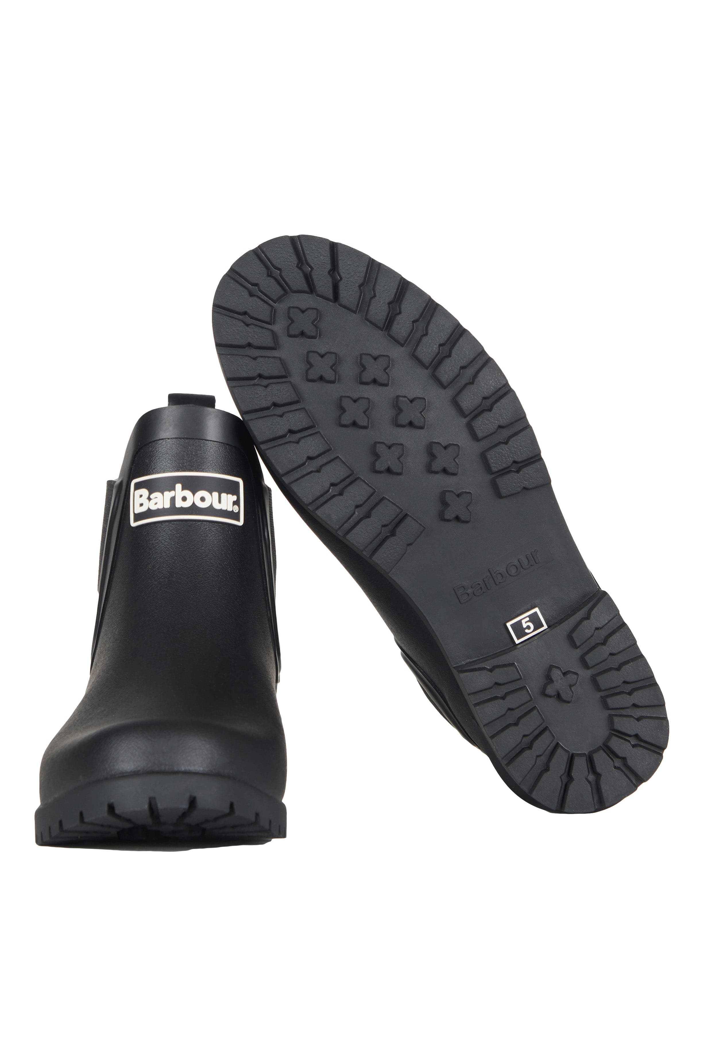 Womens Wilton Wellington Boots - Black - Image 3