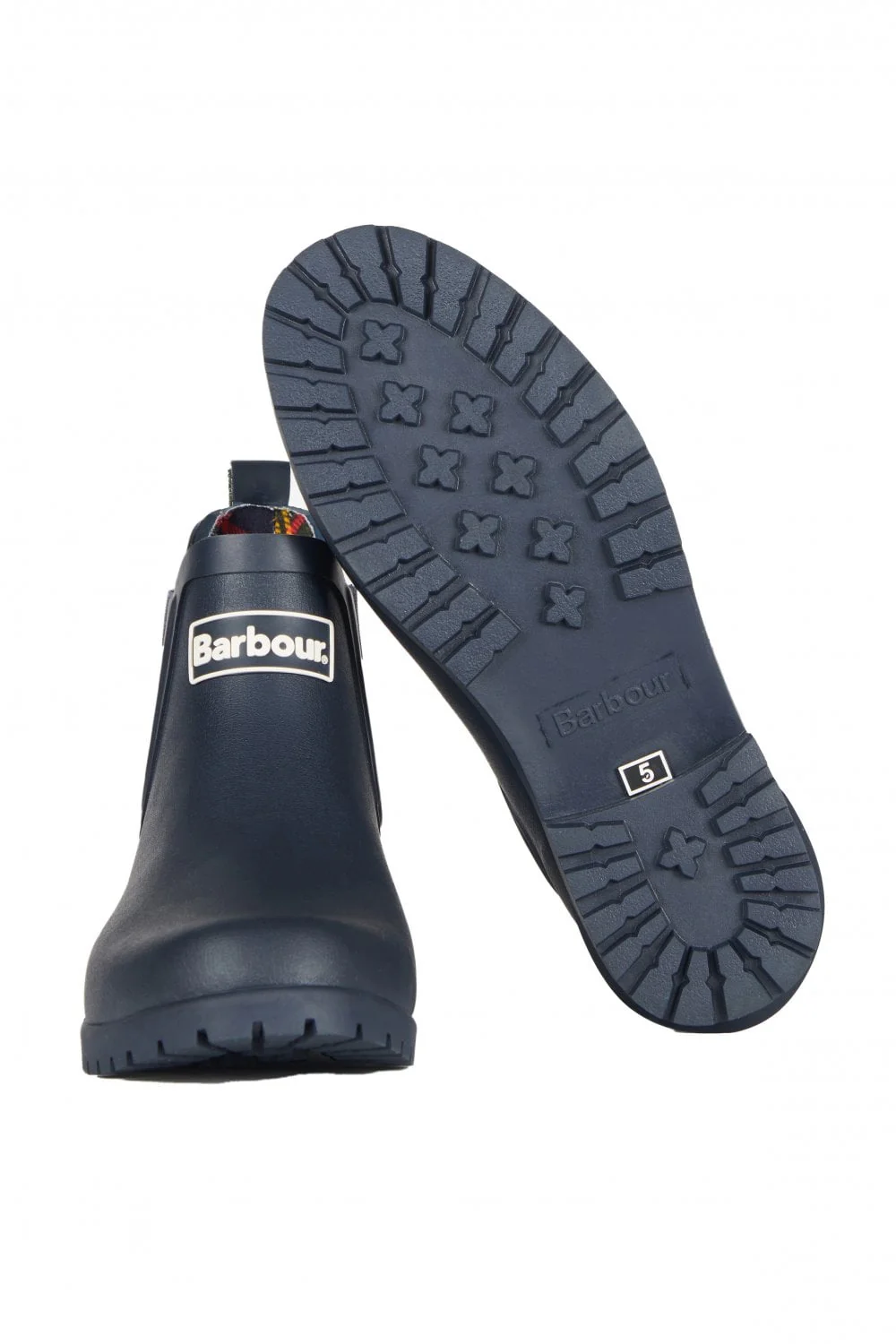 Womens Wilton Wellington Boots - Navy - Image 4