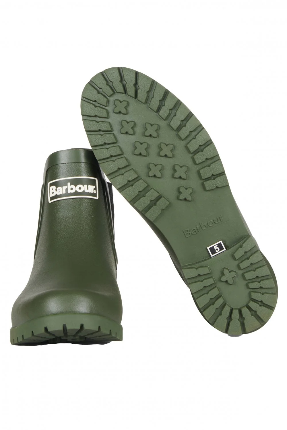 Womens Wilton Wellington Boots - Olive - Image 4