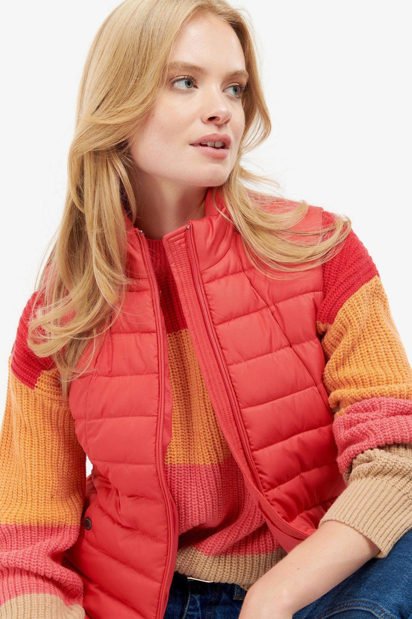 Yara Gilet - Red Jasper - Image 2