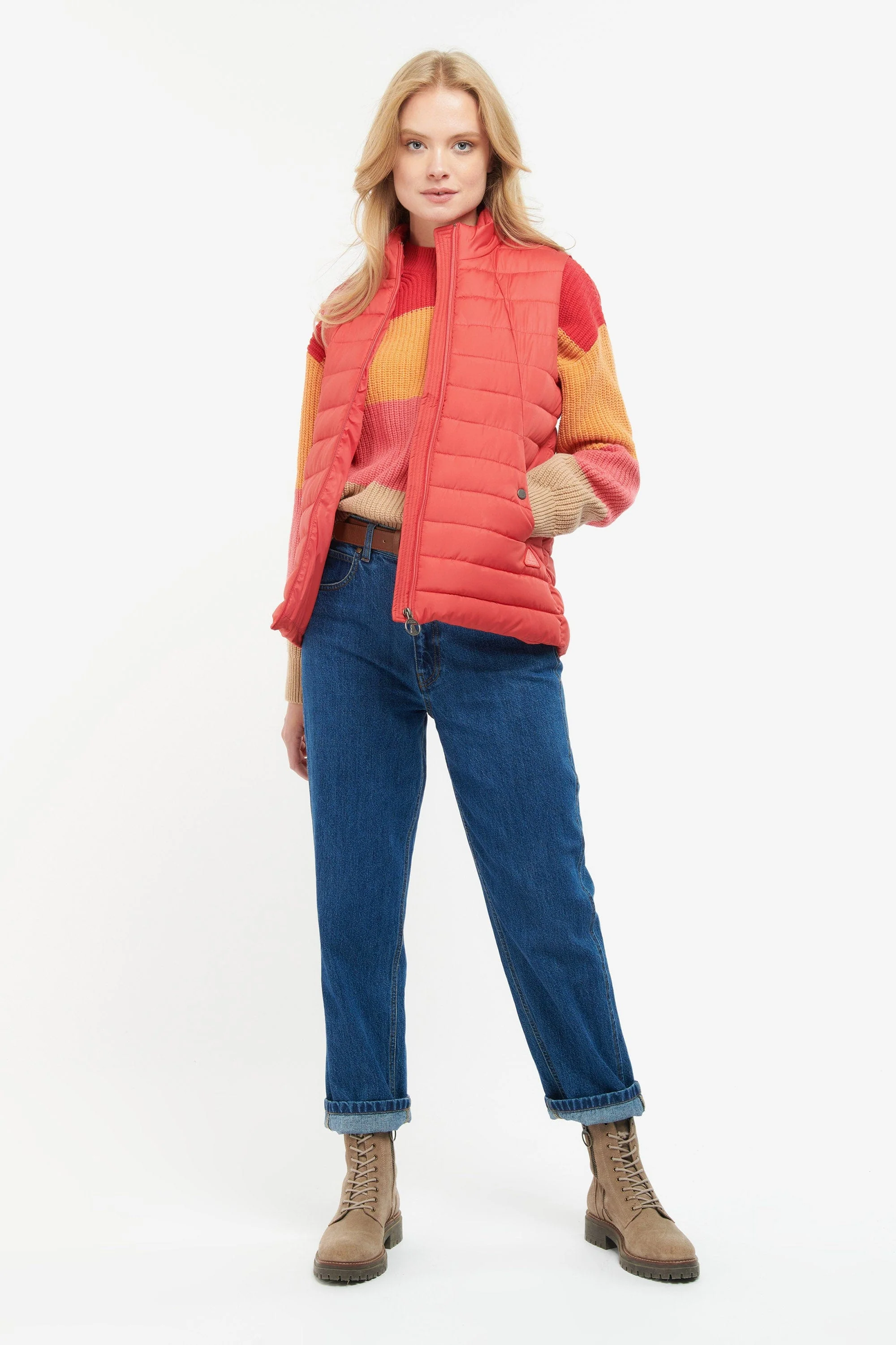 Yara Gilet - Red Jasper - Image 3