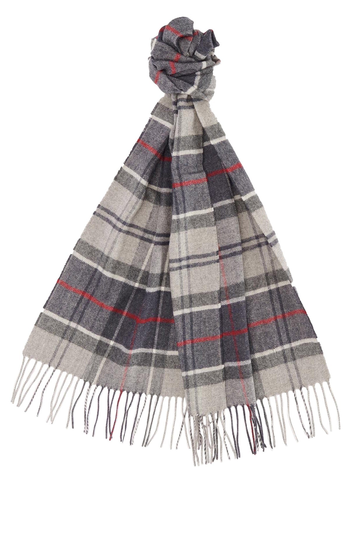 Yaxley Tartan Scarf - Blue Granite