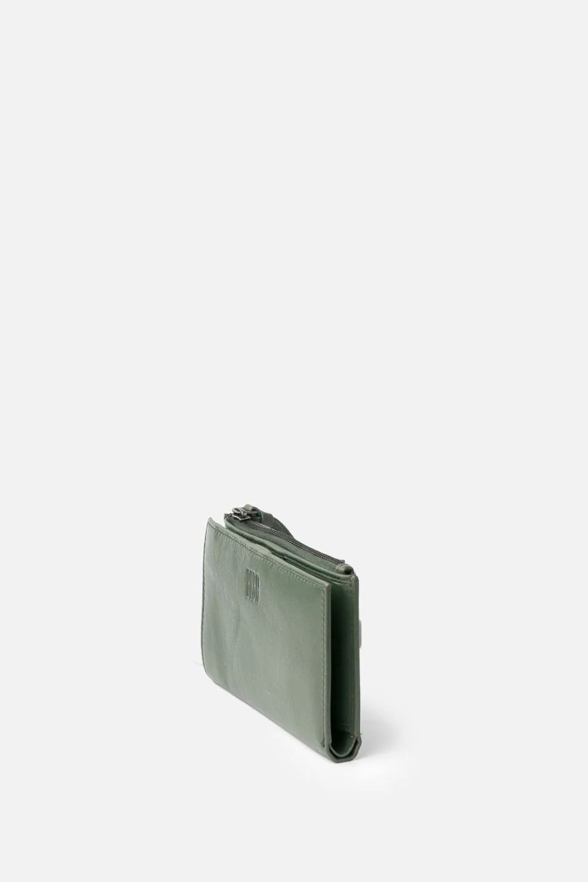 Valley Leather Purse - Dark Green - Image 4