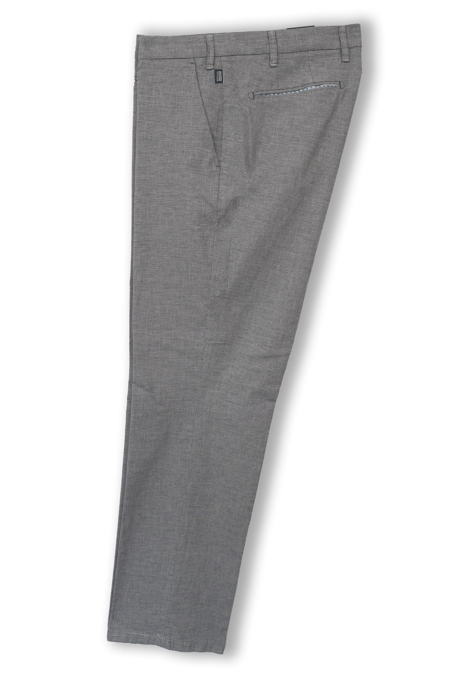 Norwich Cotton Linen Stretch Trousers - Blue - Image 4