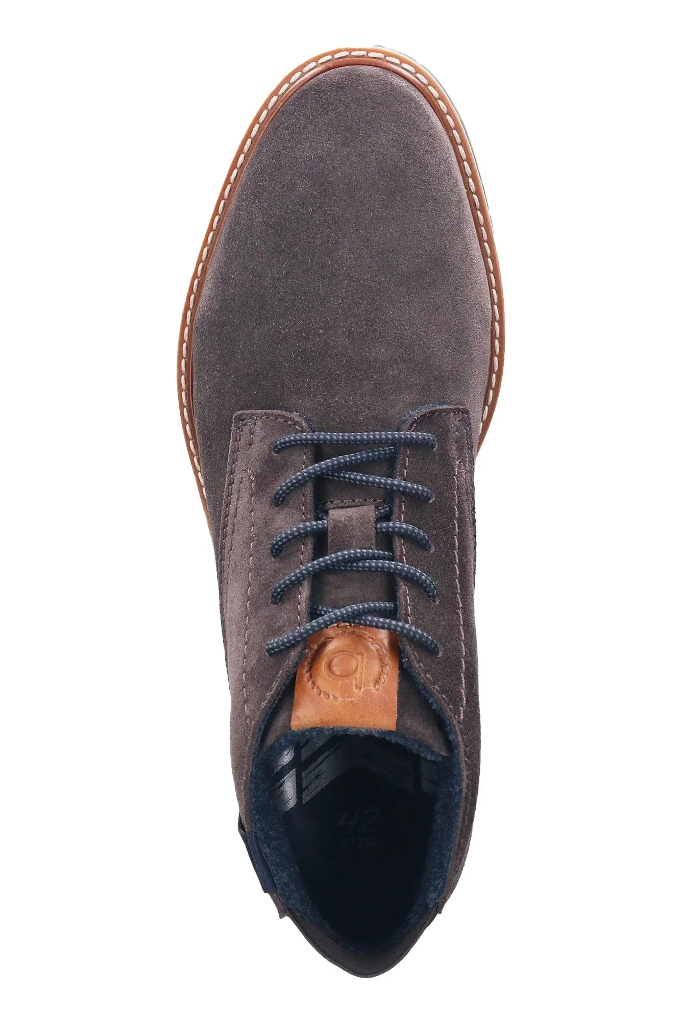 Caj Suede Ankle Boots - Dark Grey - Image 5