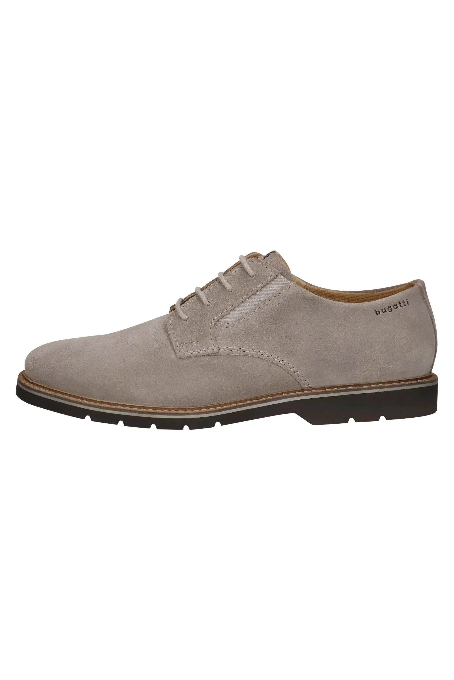 Casimiro Comfort Wide Slip-On Suede Leather Shoes - Taupe