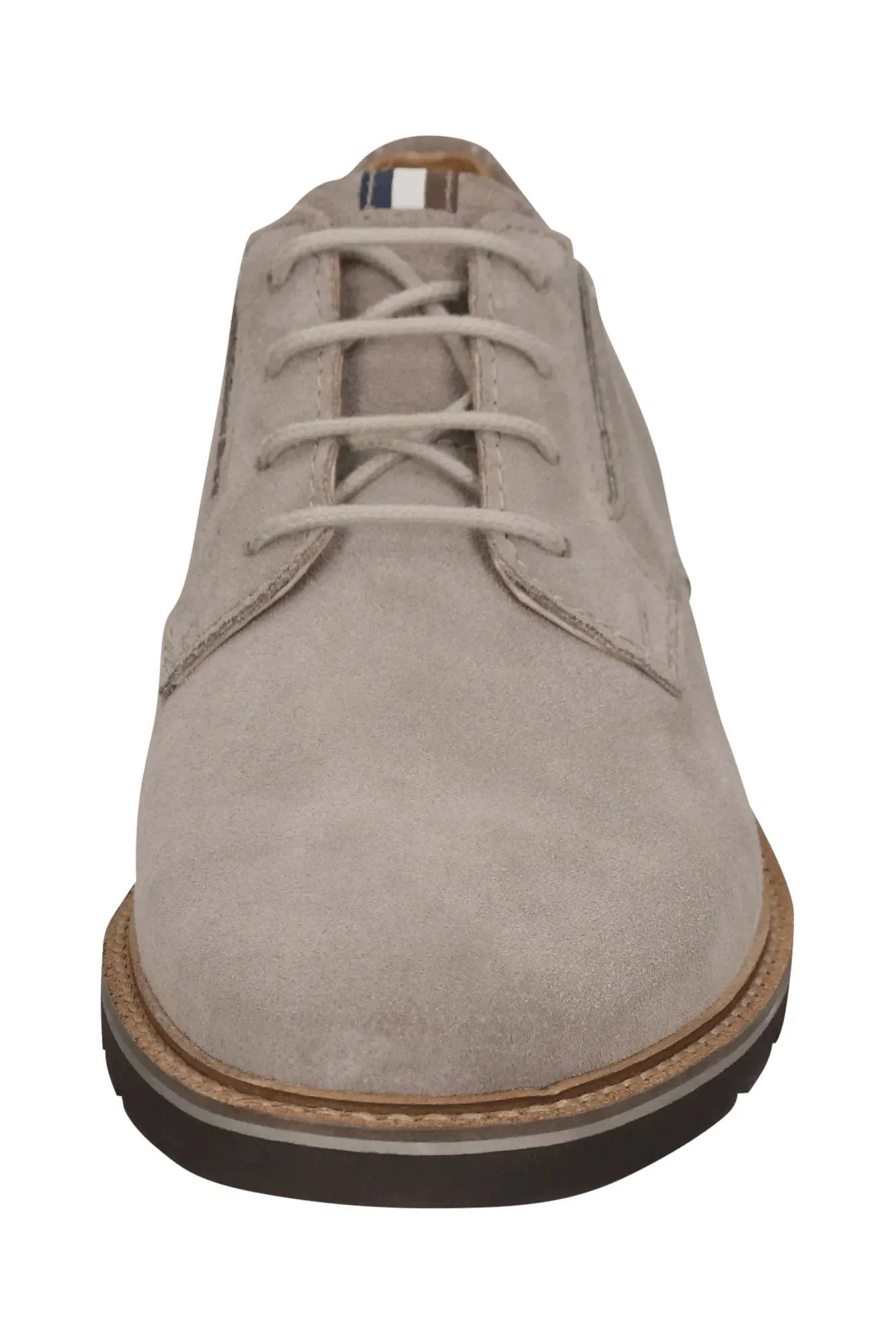 Casimiro Comfort Wide Slip-On Suede Leather Shoes - Taupe - Image 4