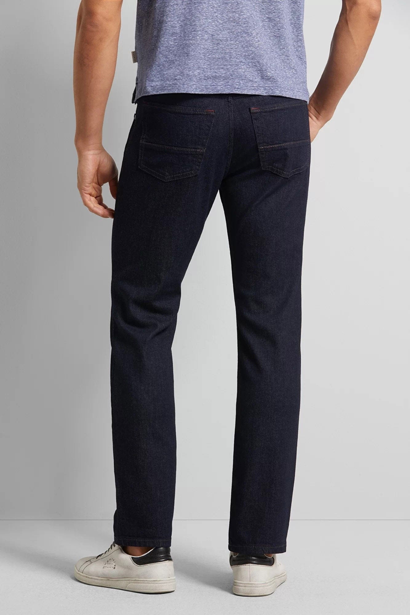 Comfort Stretch Regular Fit Jeans - Rinse Blue - Image 3