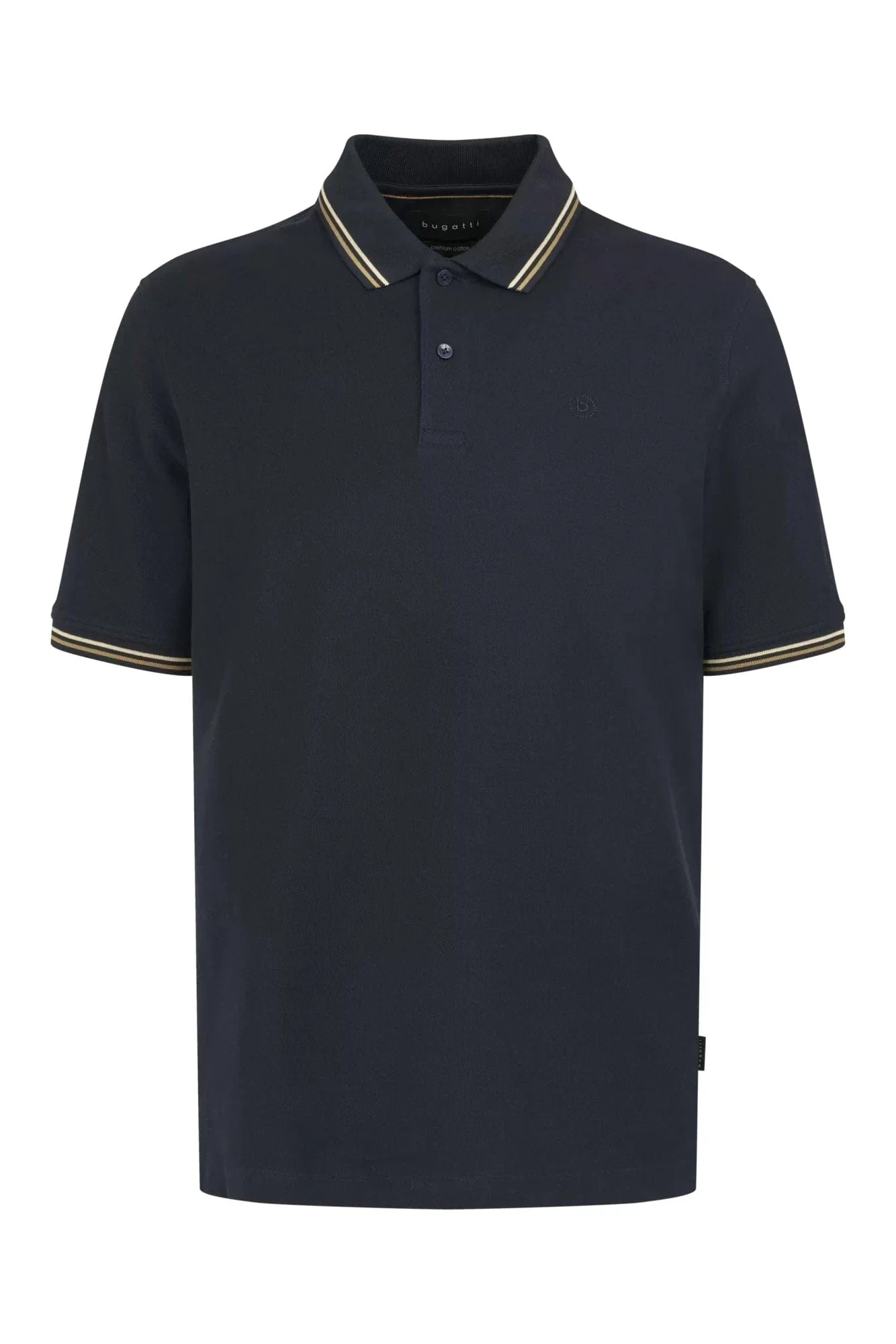 Cotton Polo Shirt - Navy