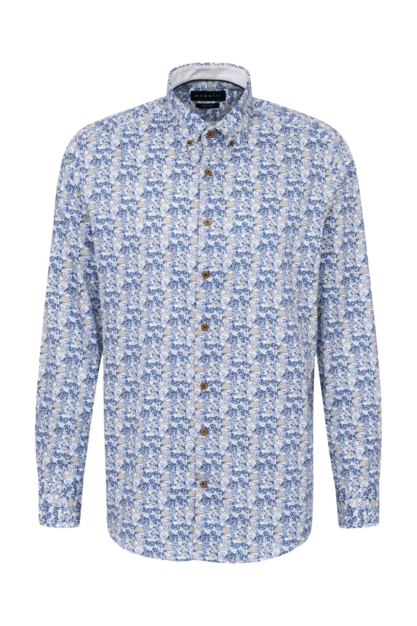 Floral Long Sleeve Shirt - Navy