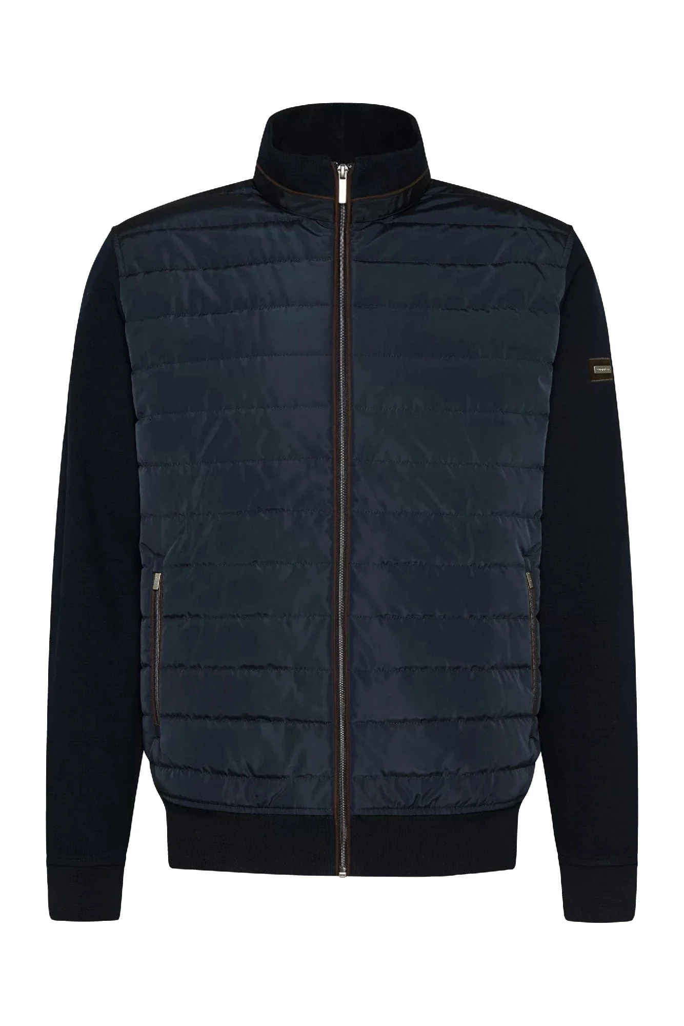 Hybrid Quilted Jacket - Marine