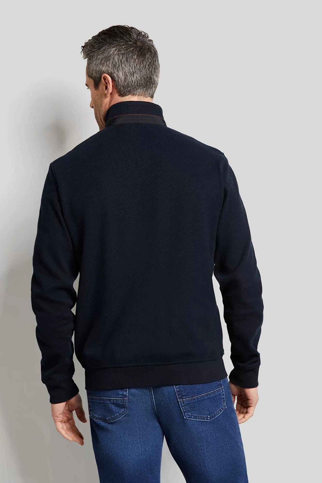 Hybrid Quilted Jacket - Marine - Image 4