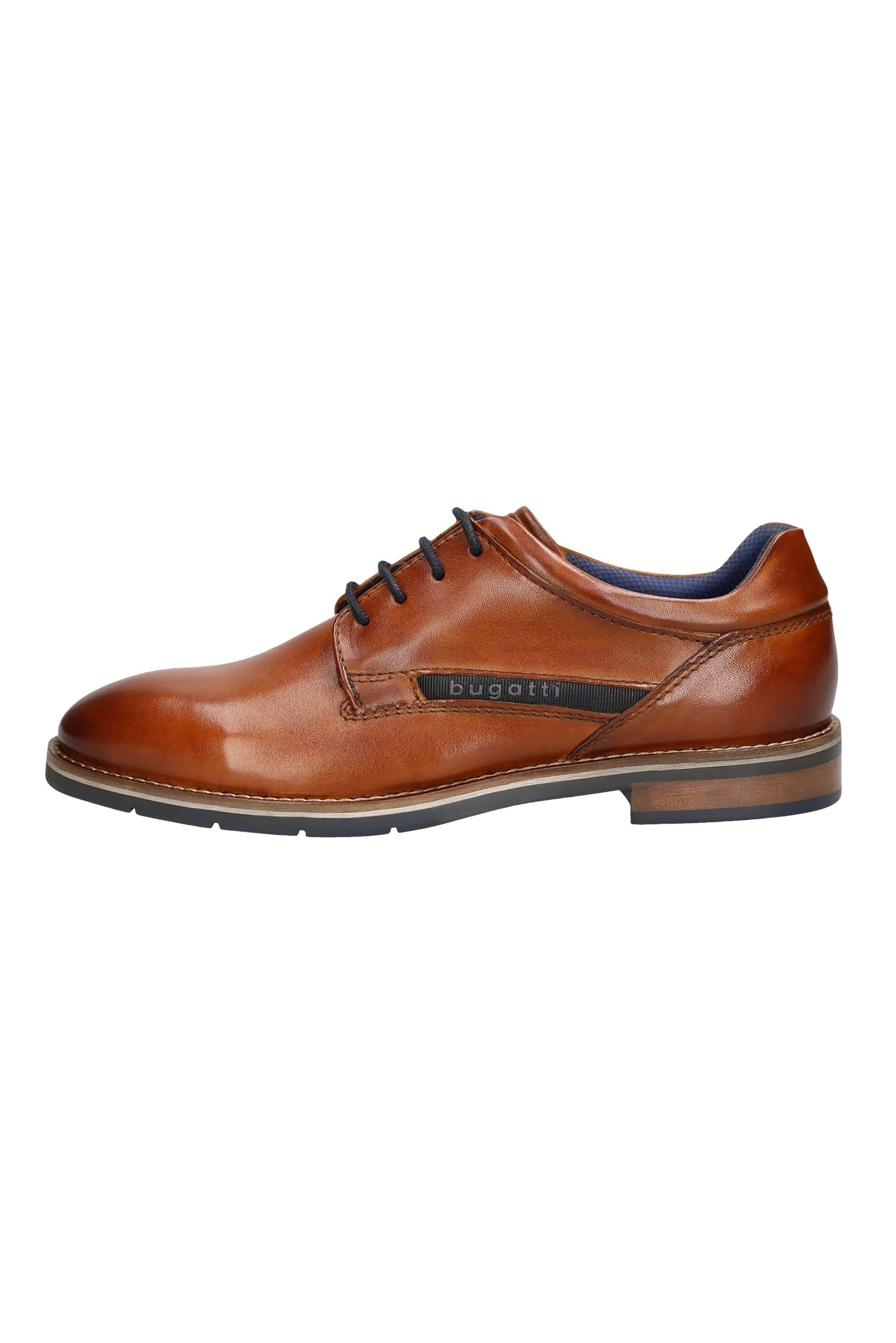 Laziano Comfort Leather Shoes - Cognac