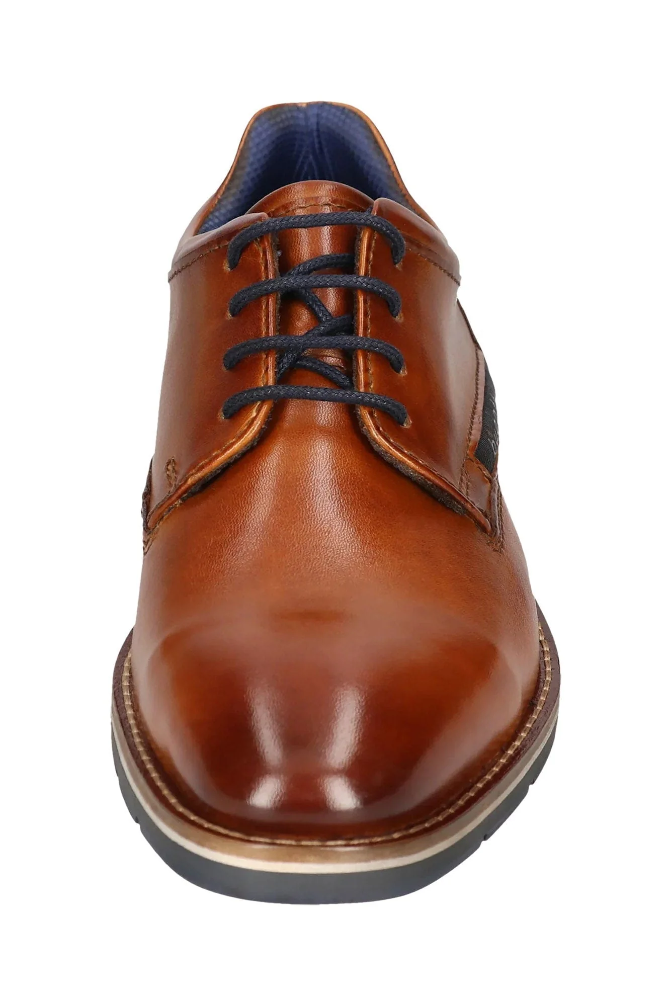 Laziano Comfort Leather Shoes - Cognac - Image 4