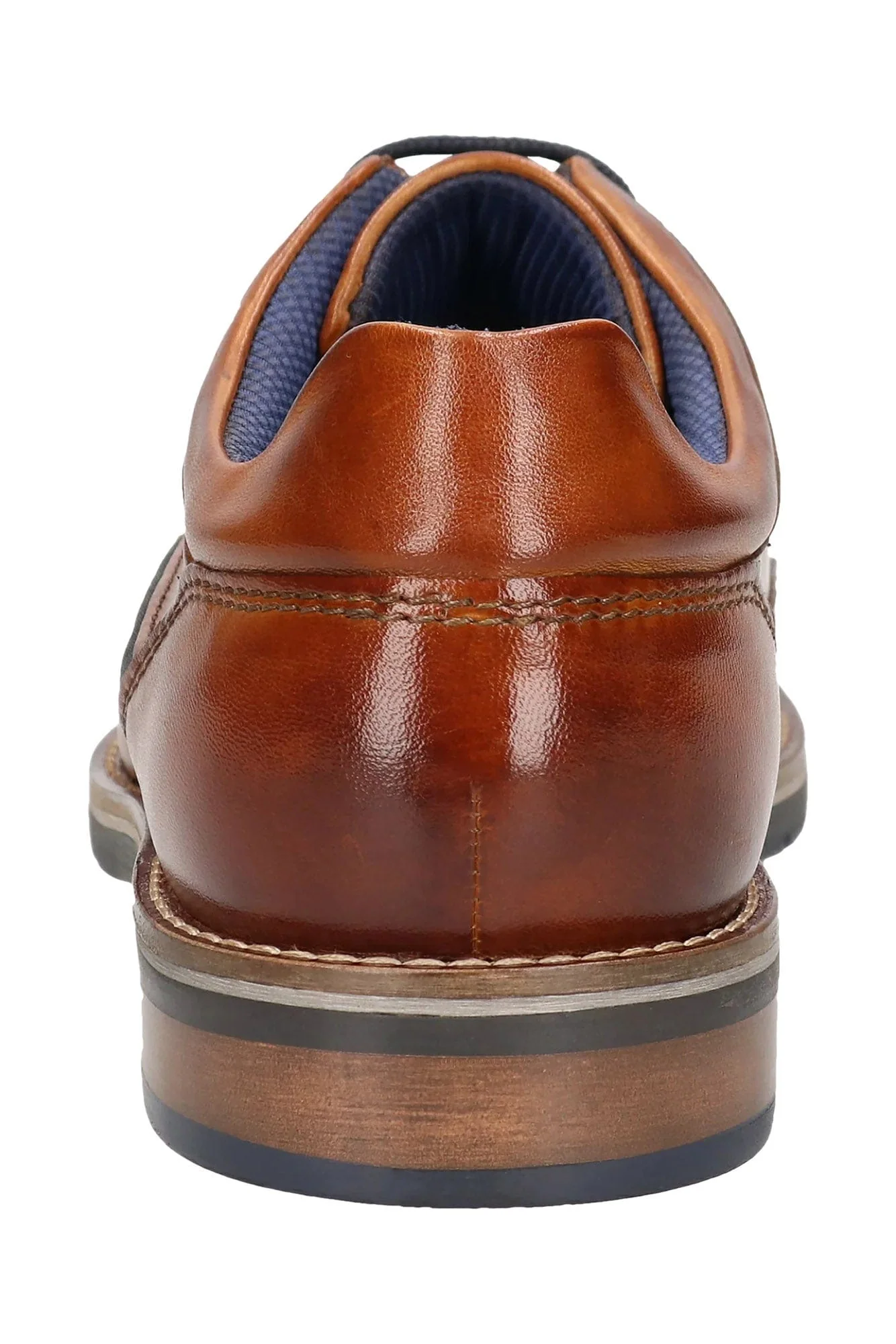 Laziano Comfort Leather Shoes - Cognac - Image 5