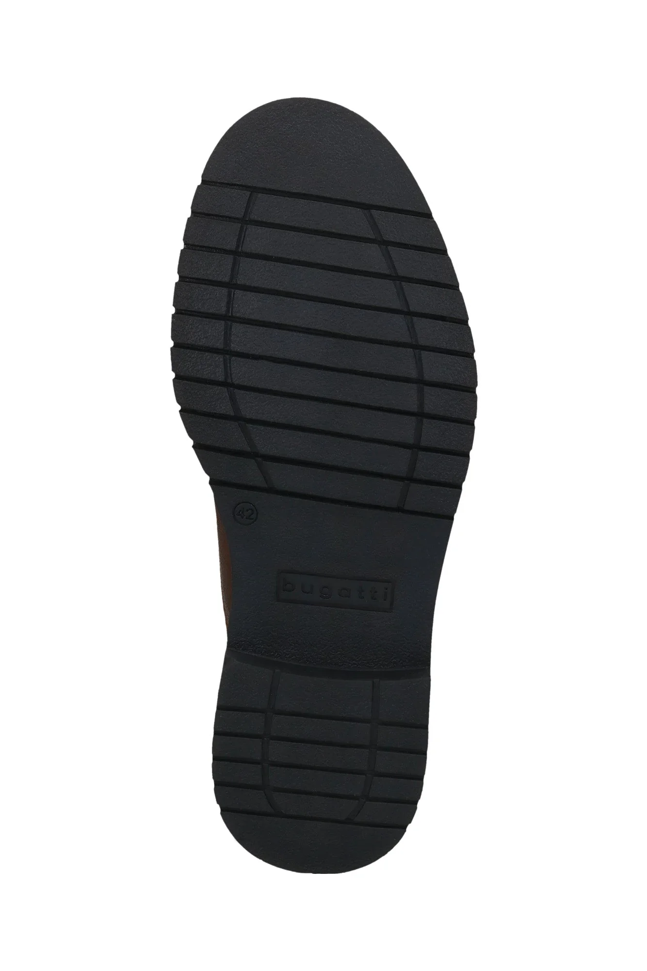 Leather Comfort Wide Water Resistant Shoes - Cognac - Image 6