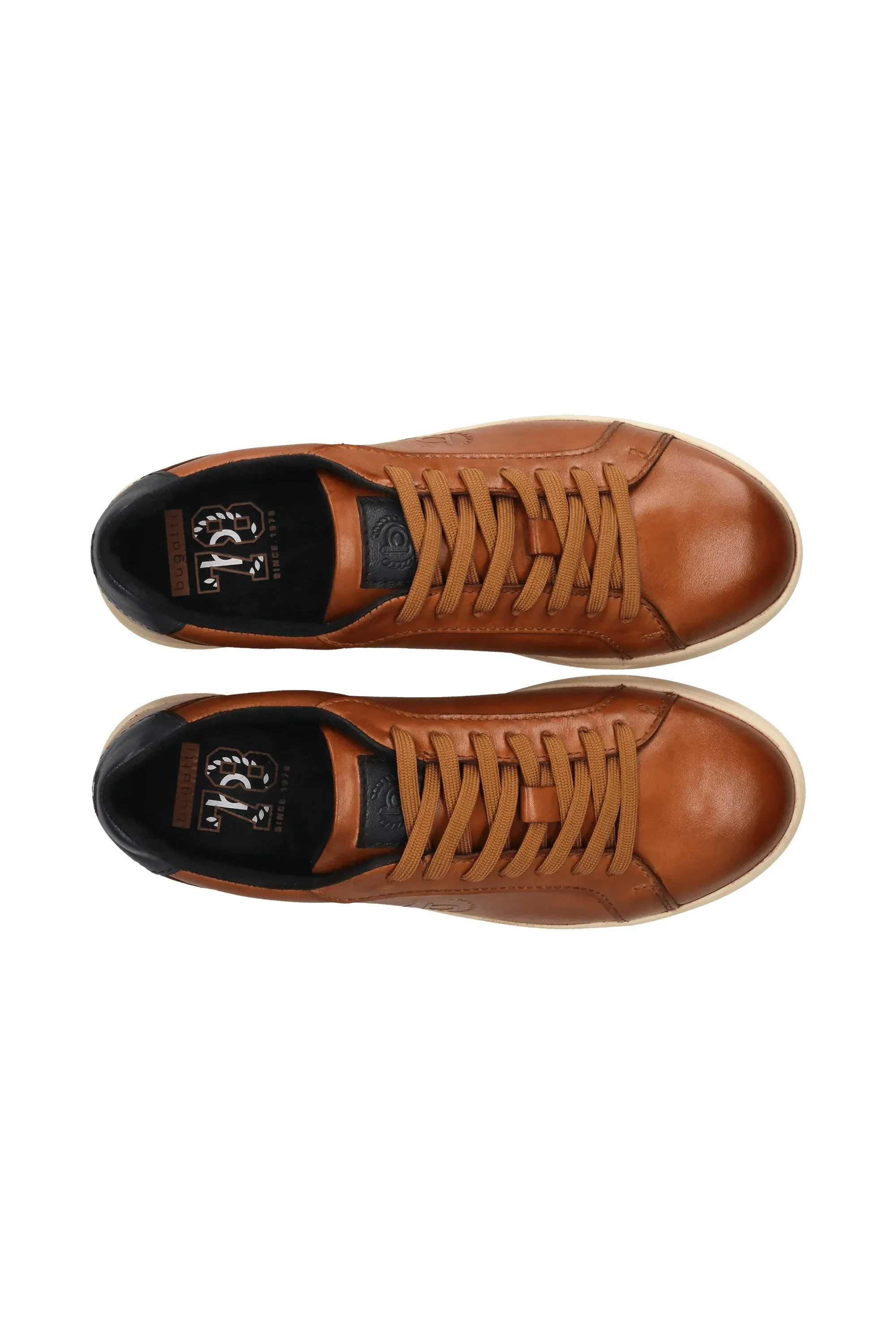 Leather Trainer - Cognac - Image 5