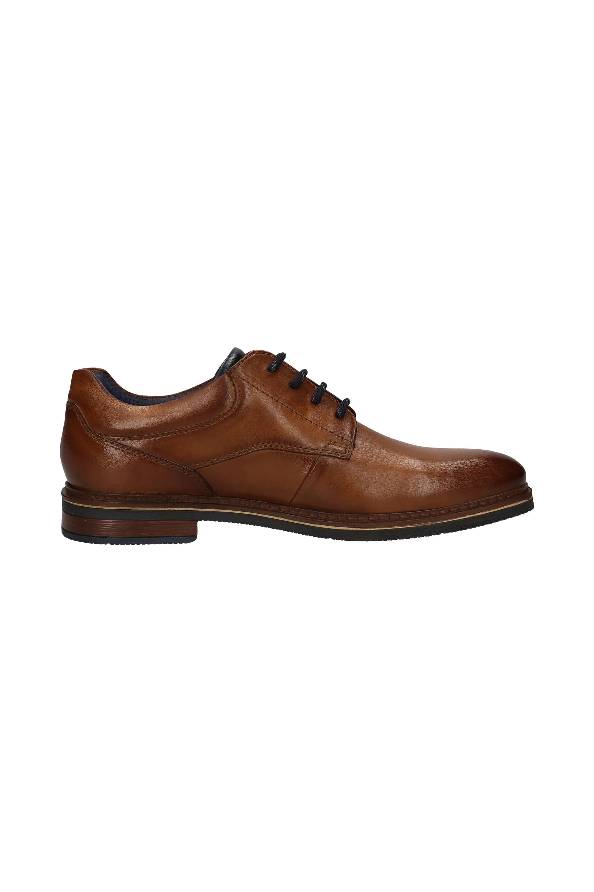 Maik Exko Extra Comfort Leather Shoe - Cognac