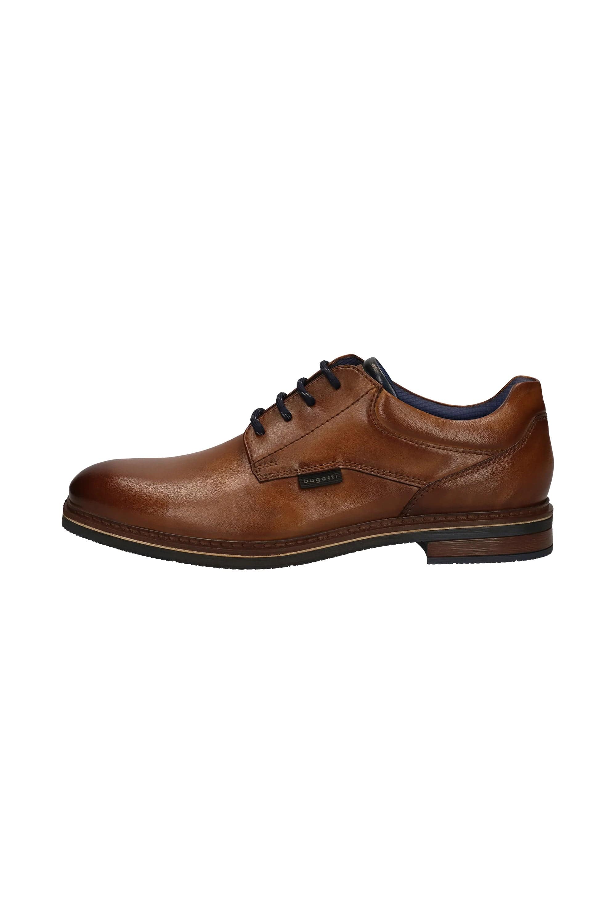 Maik Exko Extra Comfort Leather Shoe - Cognac - Image 2