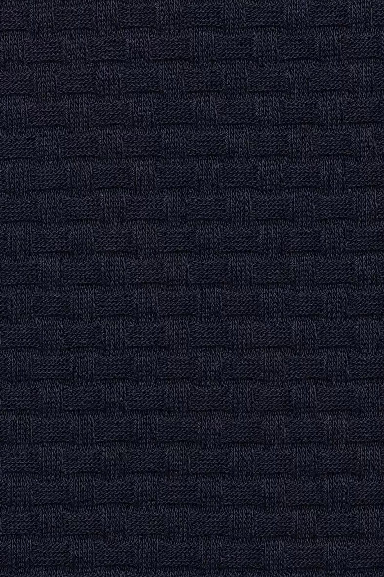 Polo Shirt with Tipping Detail - Navy - Image 4