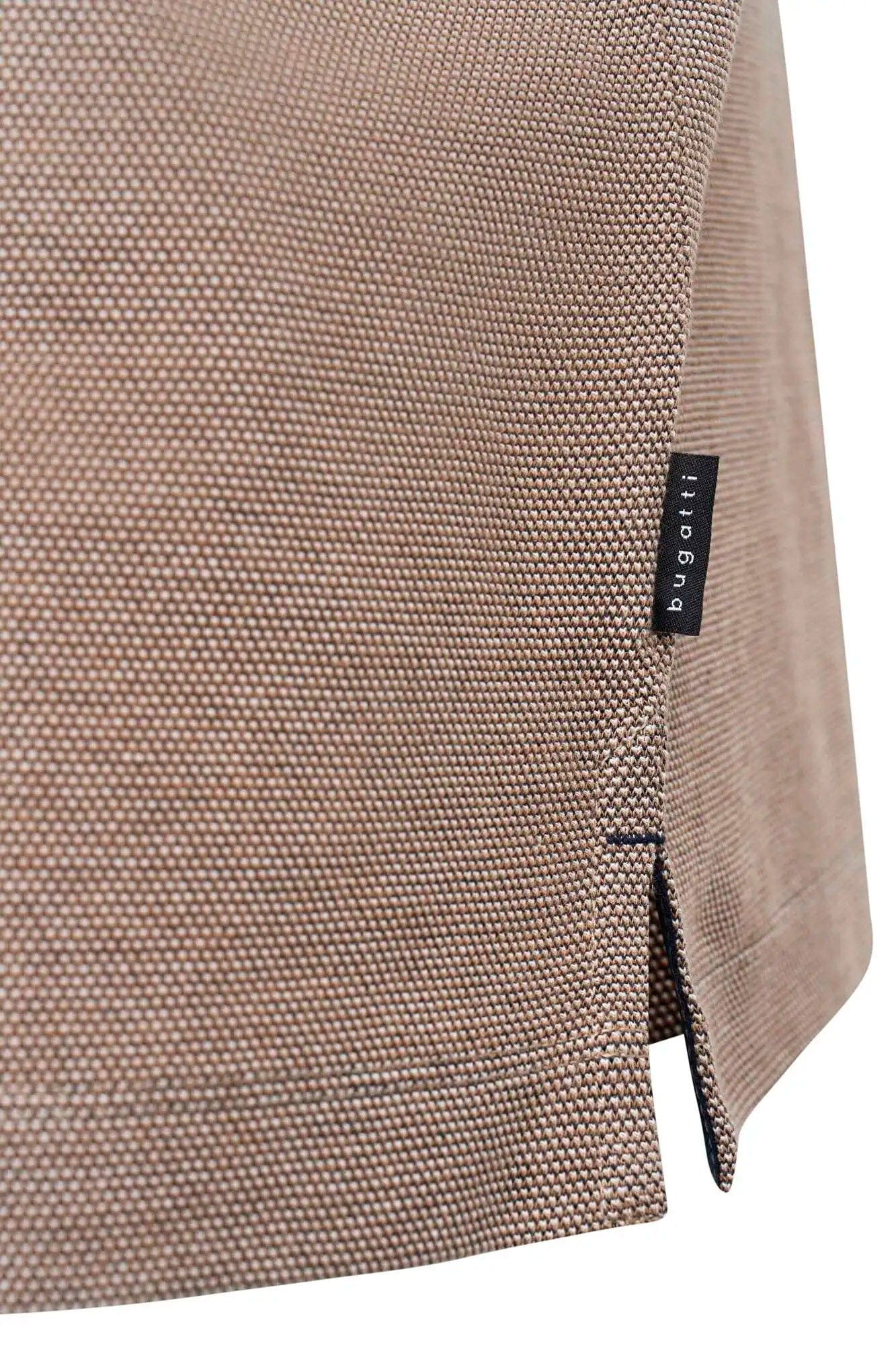 Polo Shirt with Tipping Detail - Taupe - Image 6
