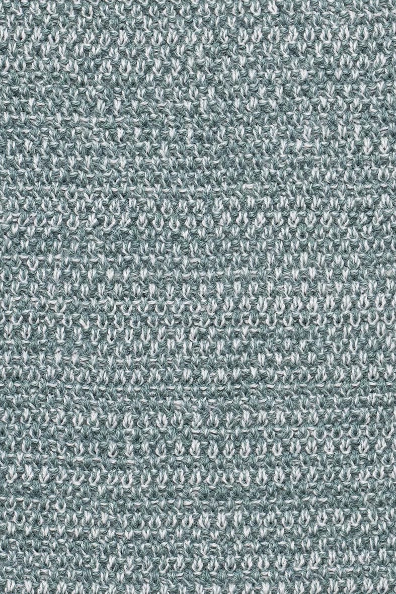 Quarter Zip Two-Tone Jumper - Green - Image 5