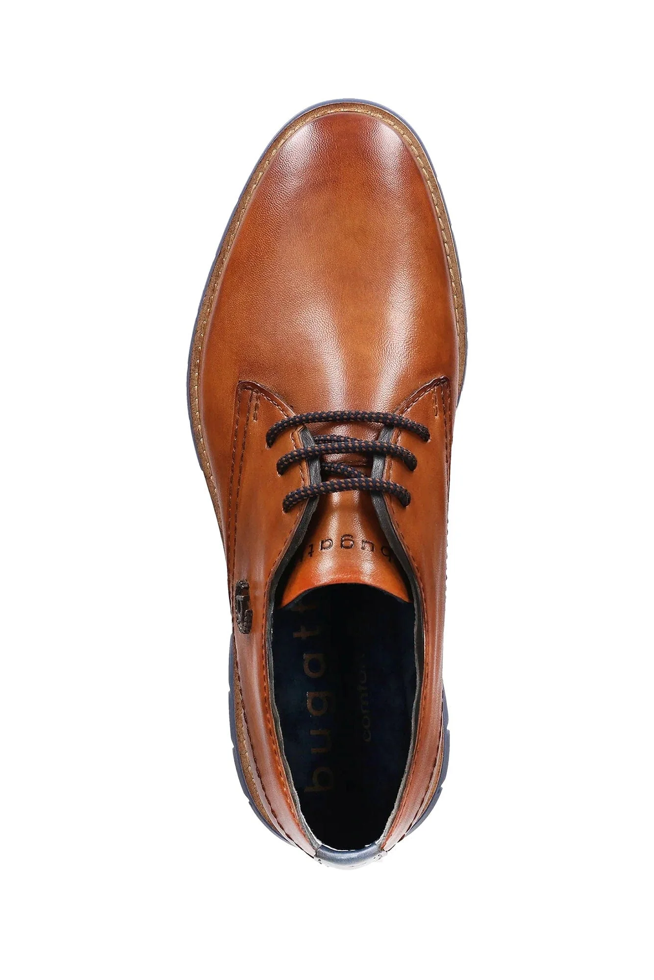 Sammy Comfort Lace Up Shoes - Cognac - Image 6