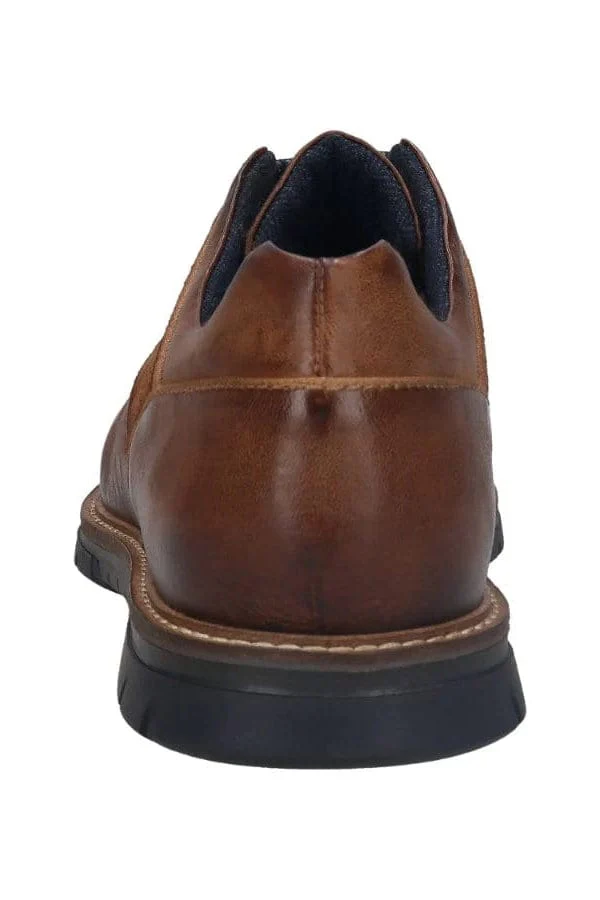 Sammy Soft Fit Lace Up Shoes - Cognac - Image 6