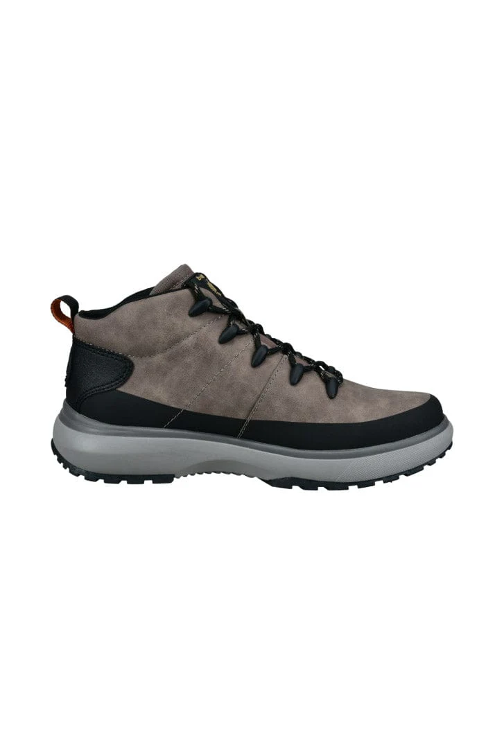 Samper Active Leather Trainers - Taupe - Image 4