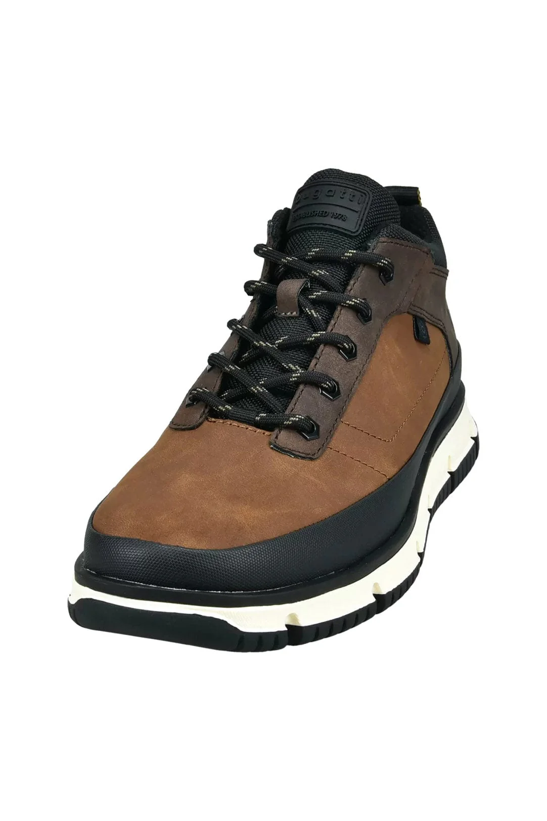 Samper Leather Trainers - Cognac Brown - Image 3