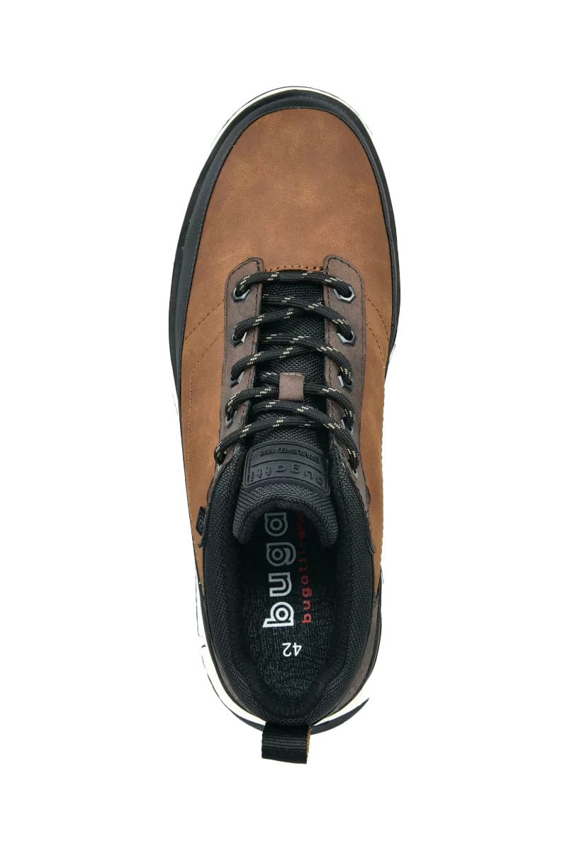 Samper Leather Trainers - Cognac Brown - Image 5