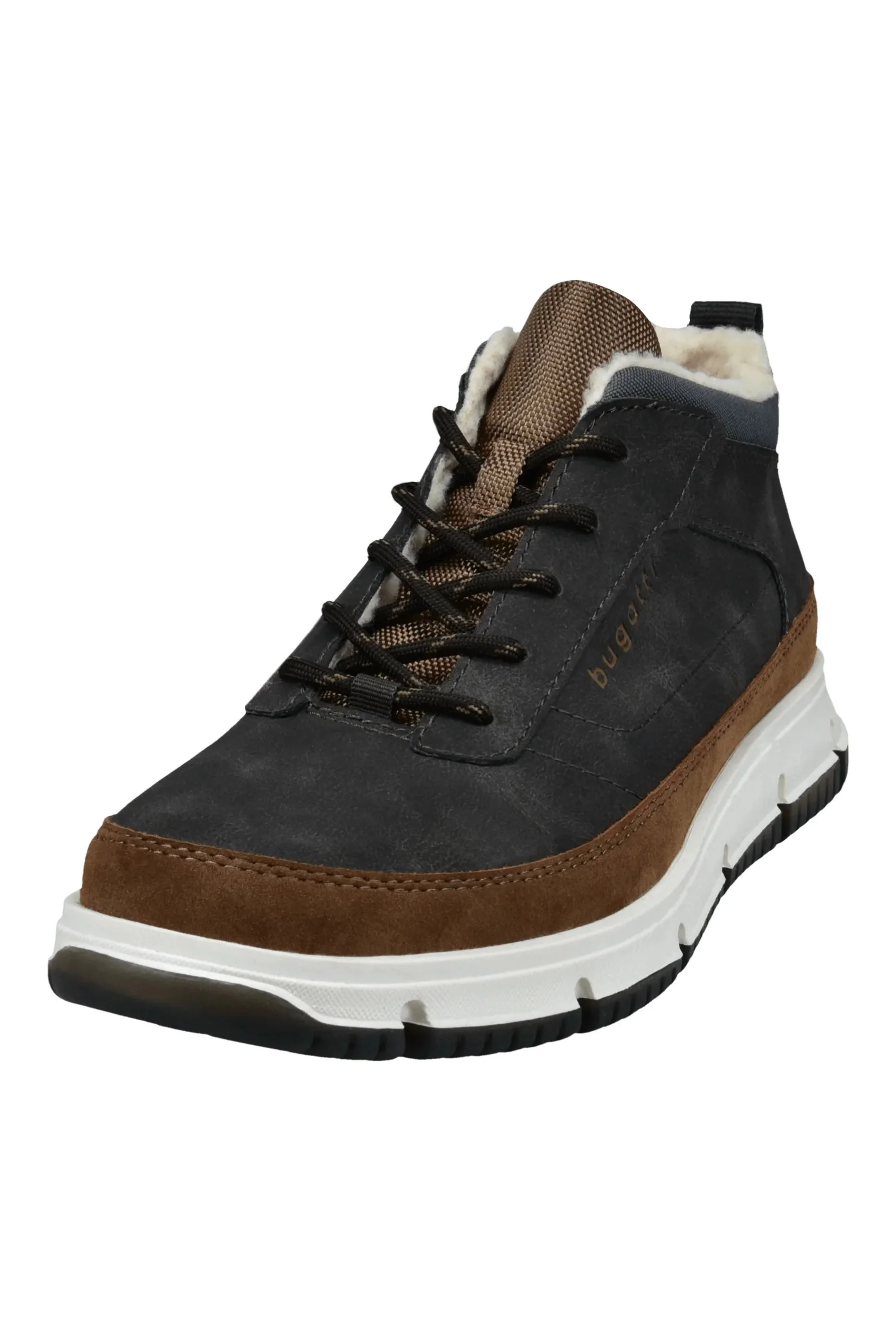Samper Soft Lined Trainer Boots - Dark Brown - Image 2