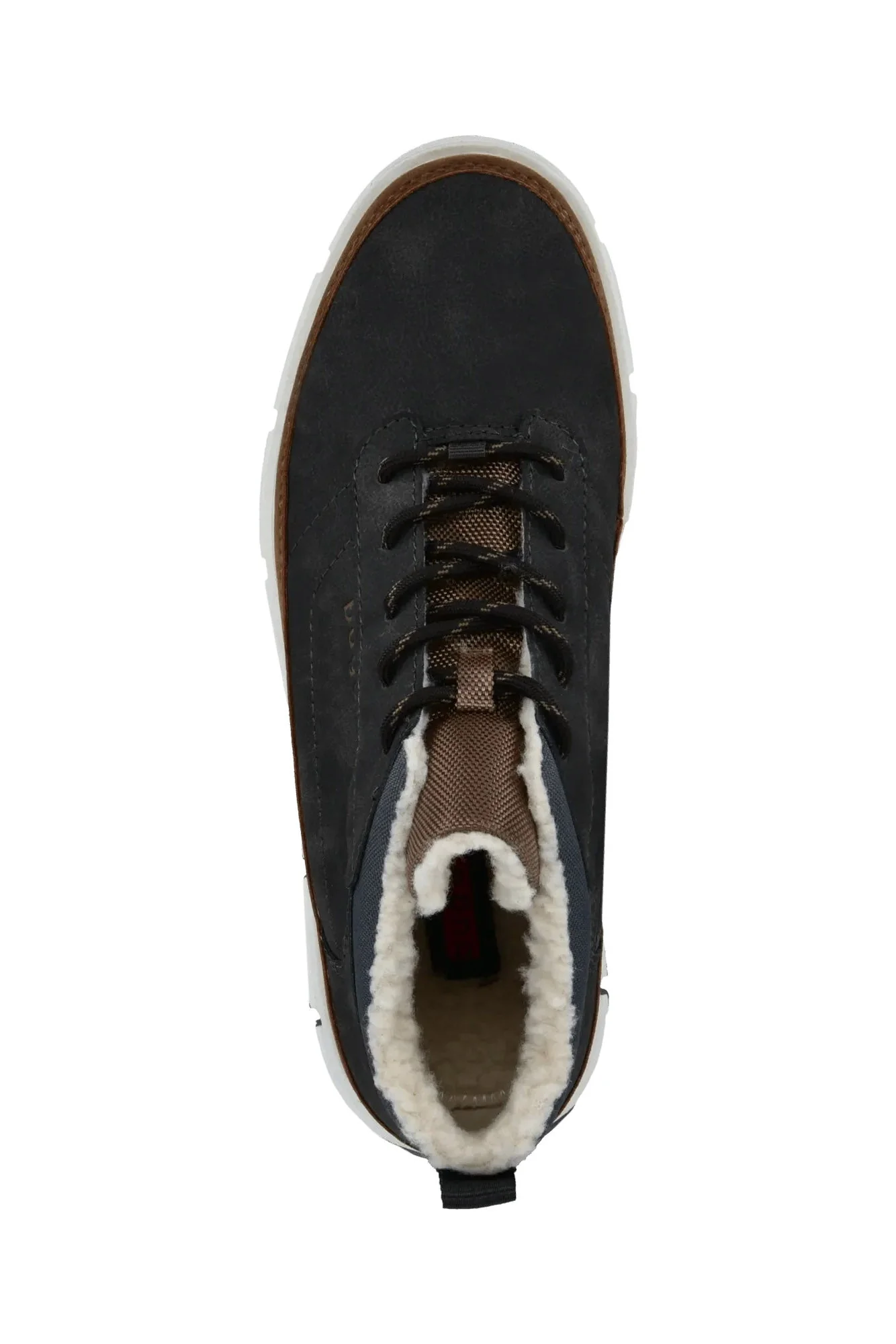 Samper Soft Lined Trainer Boots - Dark Brown - Image 3