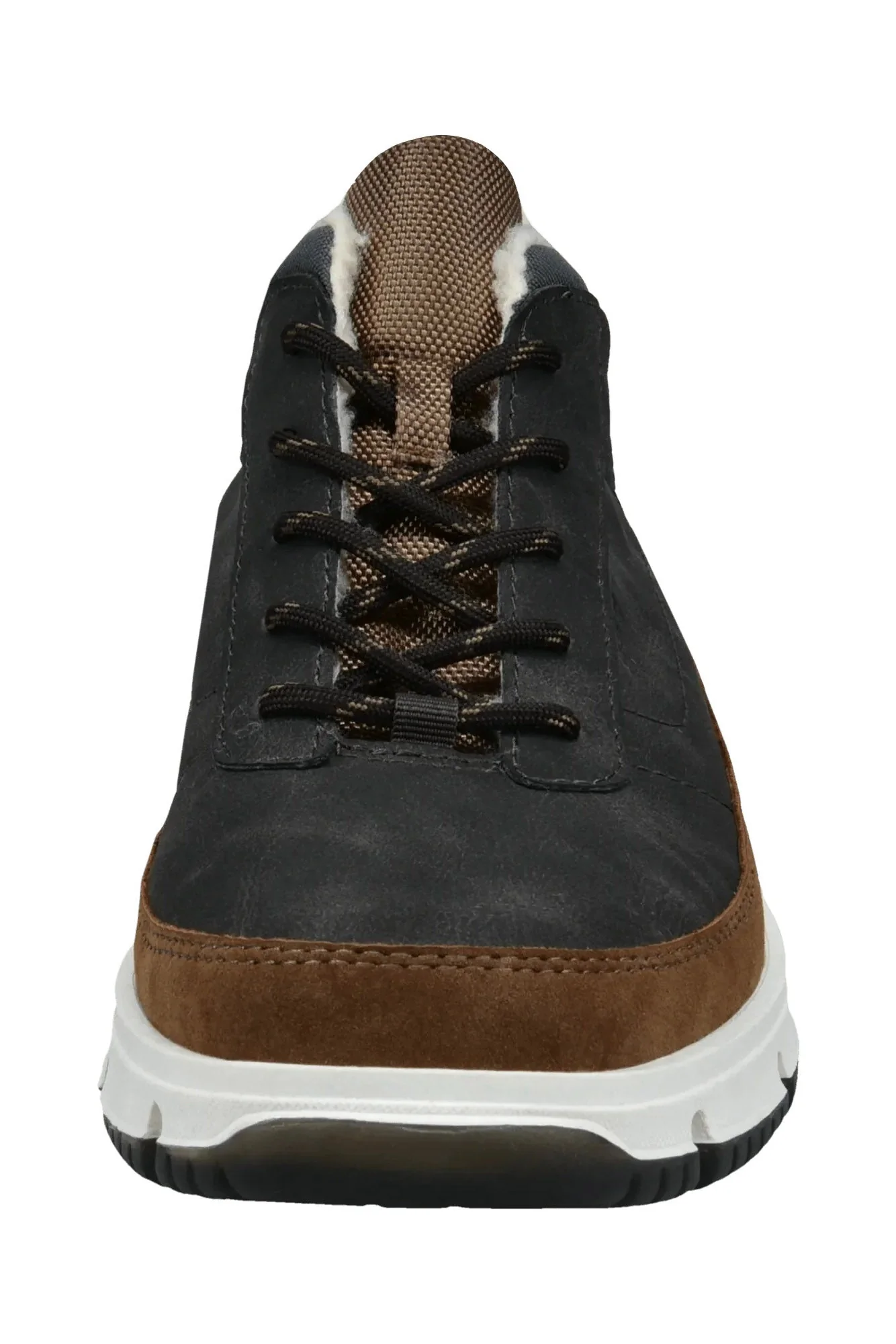 Samper Soft Lined Trainer Boots - Dark Brown - Image 4