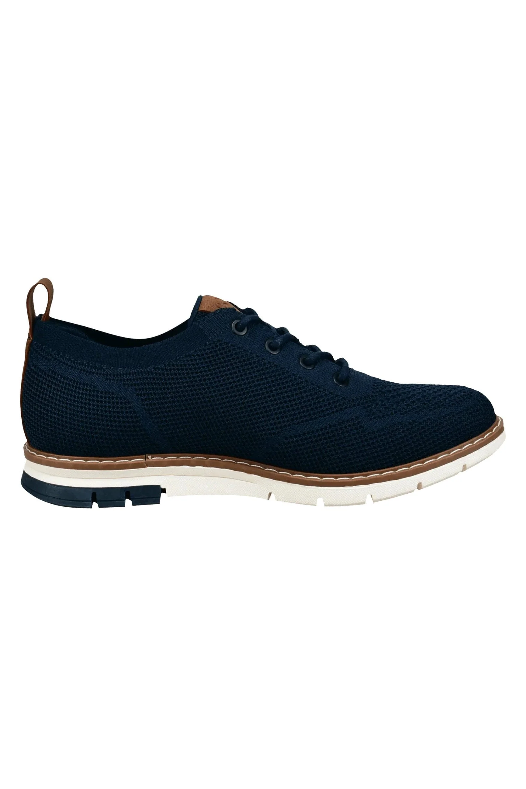 Sandman Breathable Knit Shoes - Dark Blue - Image 4