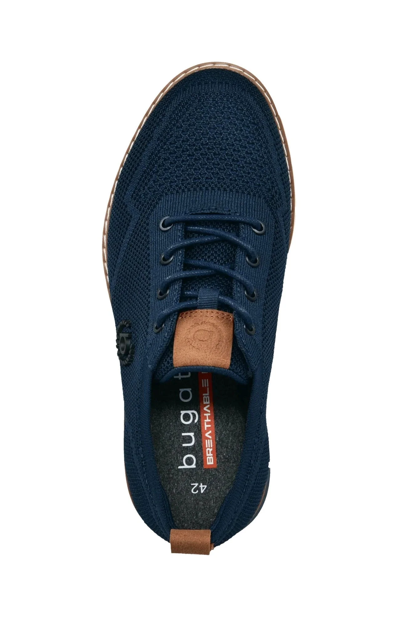 Sandman Breathable Knit Shoes - Dark Blue - Image 6