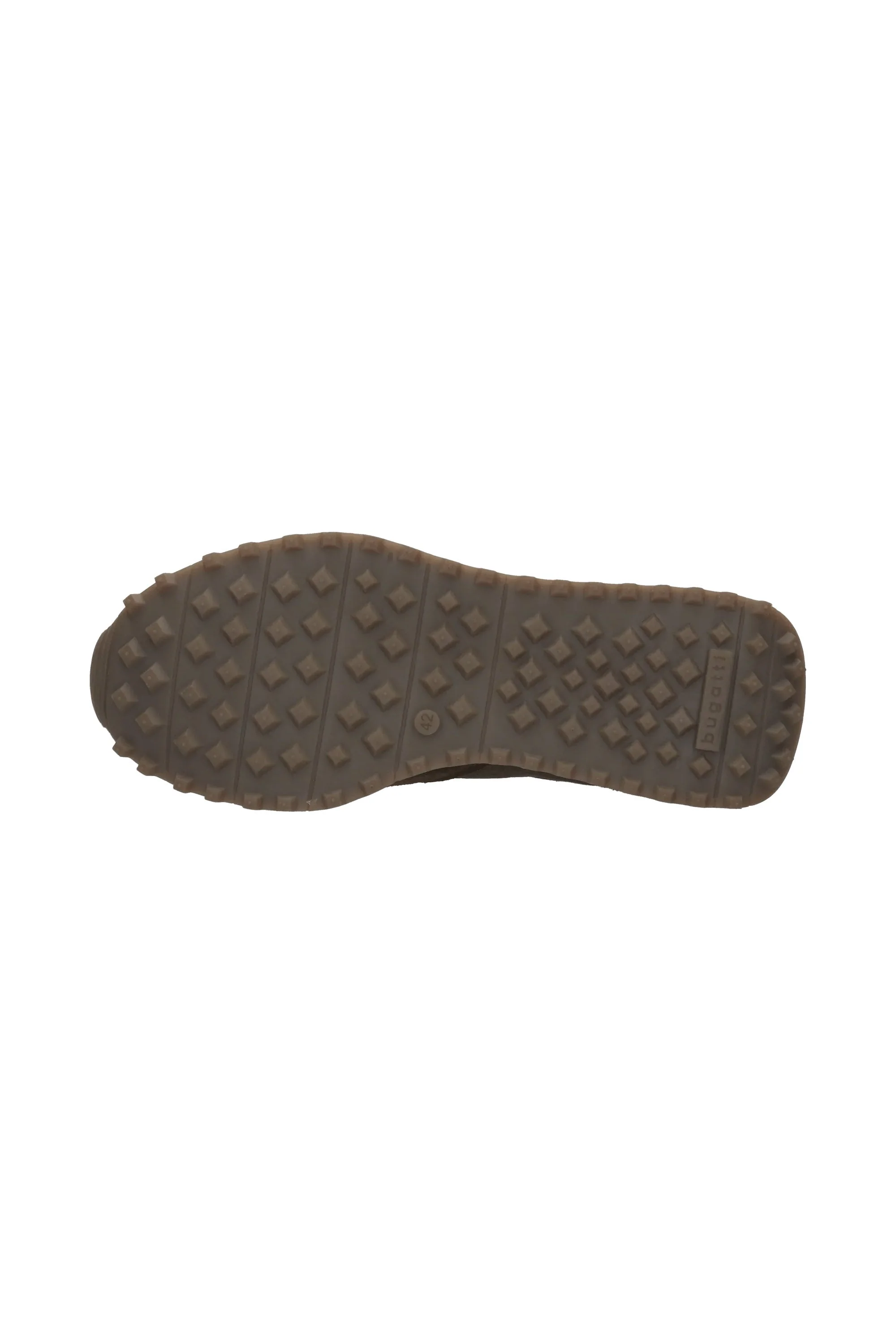 Suede/Leather Trainers - Dark Green - Image 4