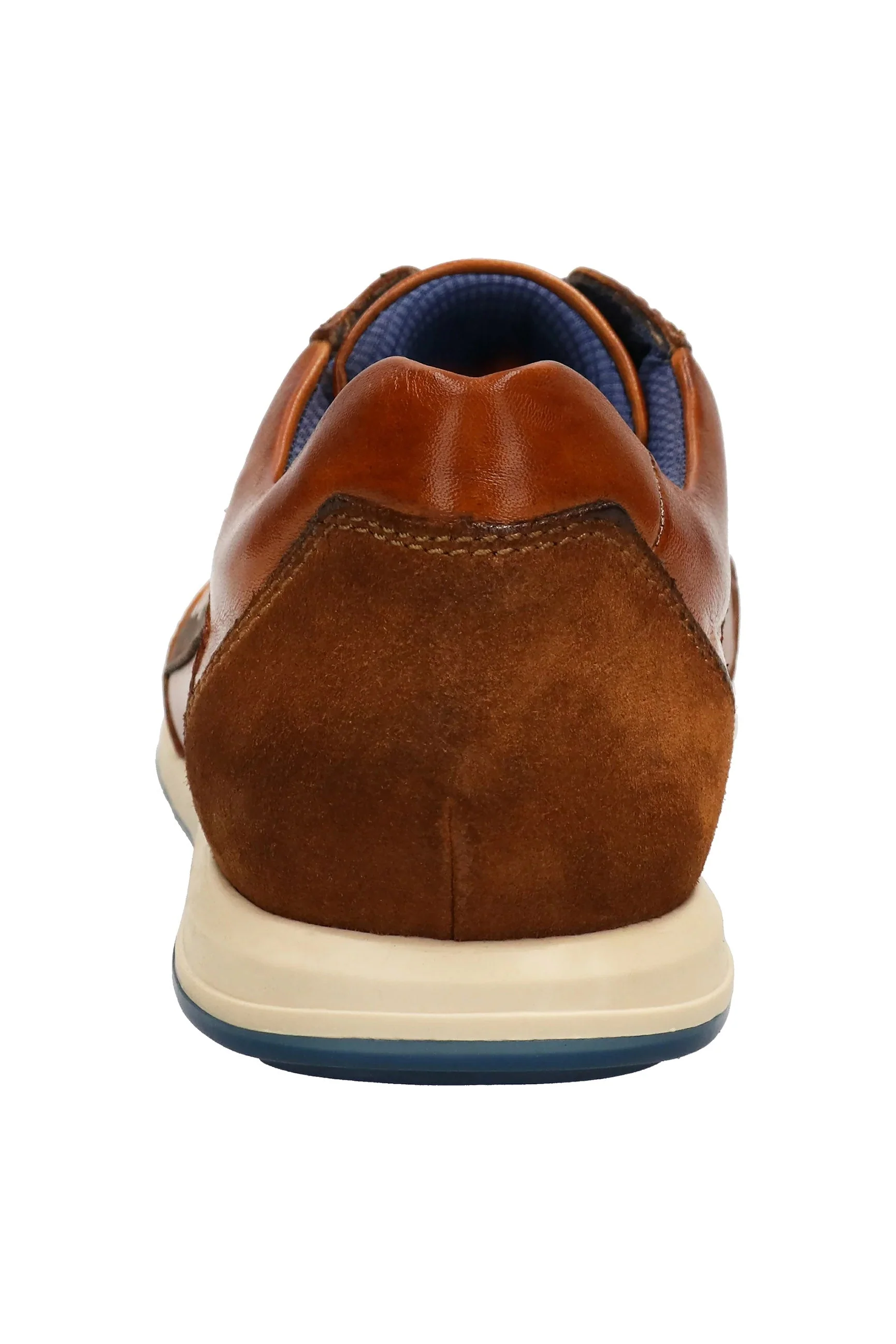Thorello Leather Trainers - Cognac - Image 5