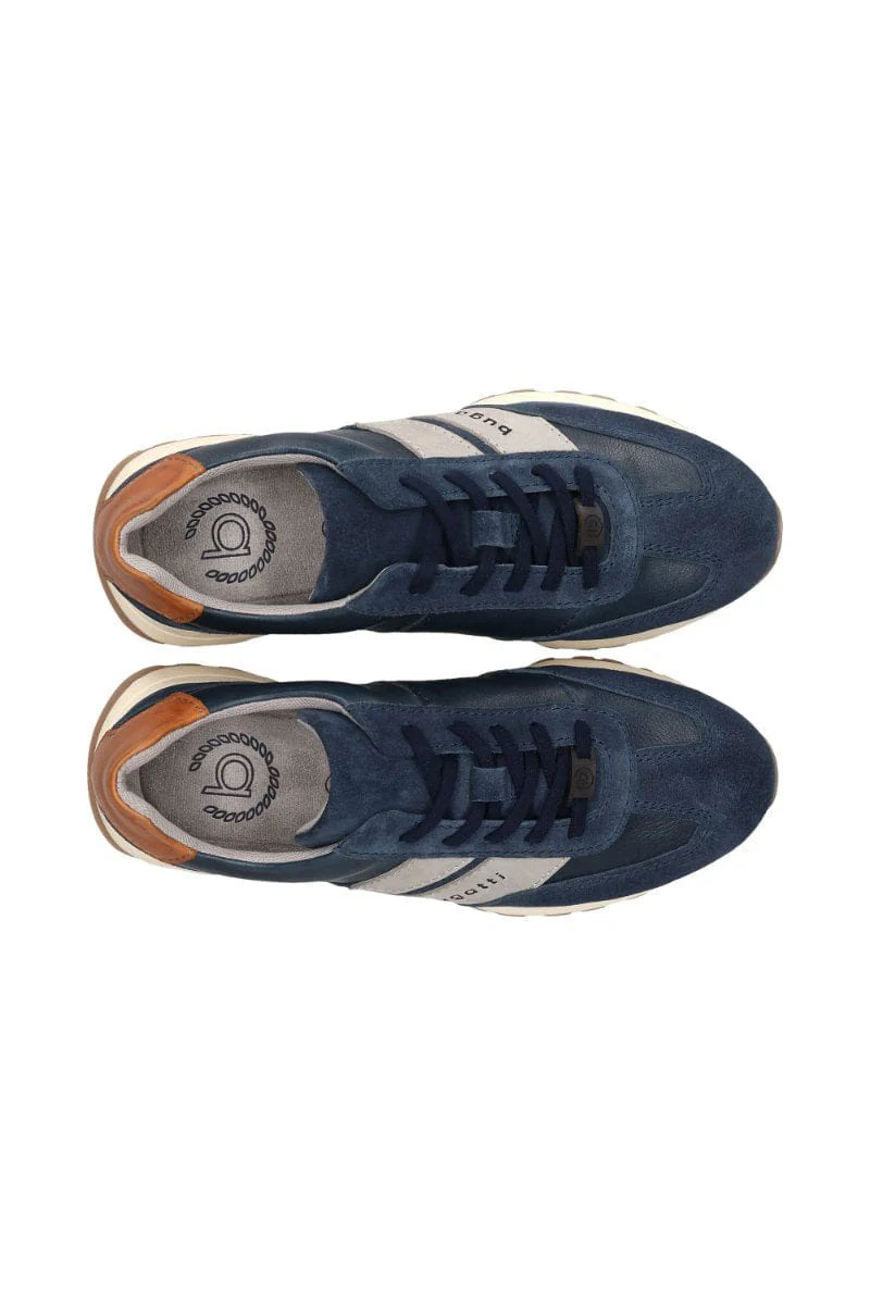 Timon Leather Trainer - Blue - Image 6