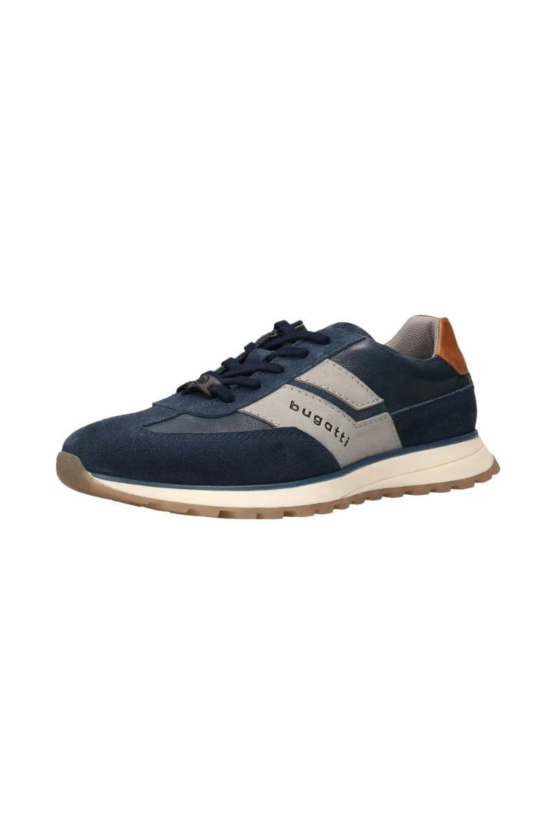 Timon Leather Trainer - Blue - Image 7
