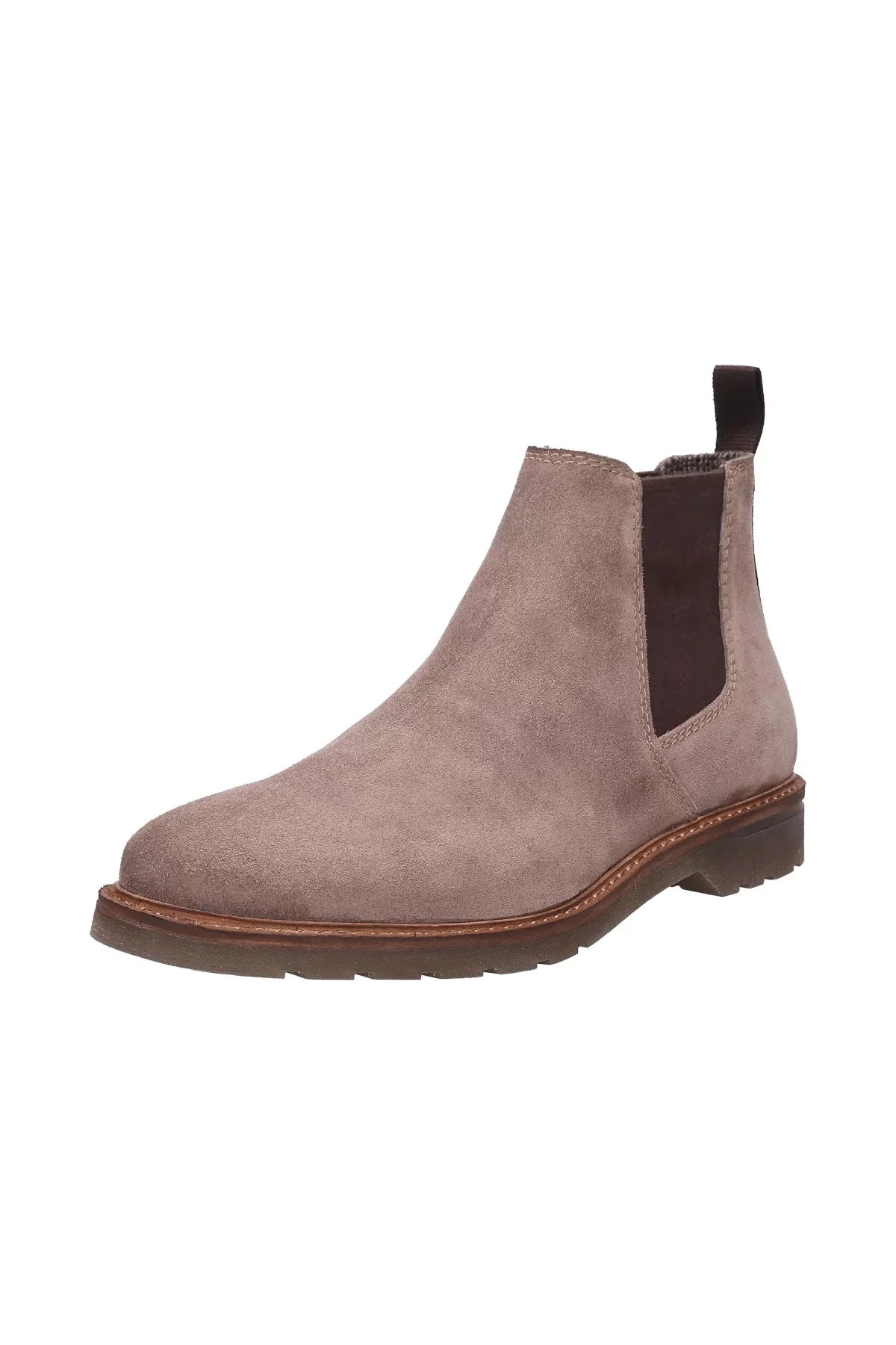 Zeli Suede Chelsea Boots - Taupe - Image 2