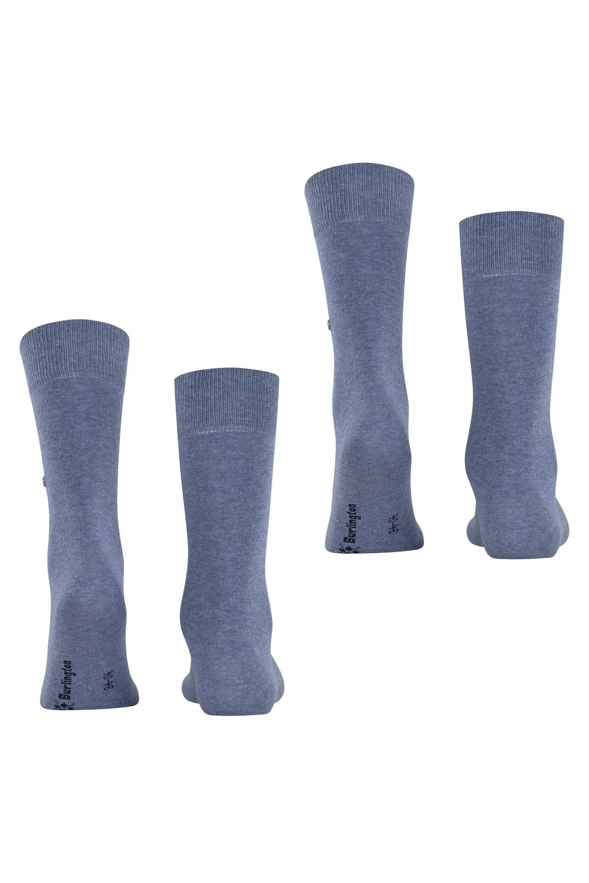Everyday 2 Pack Socks - Light Denim - Image 3