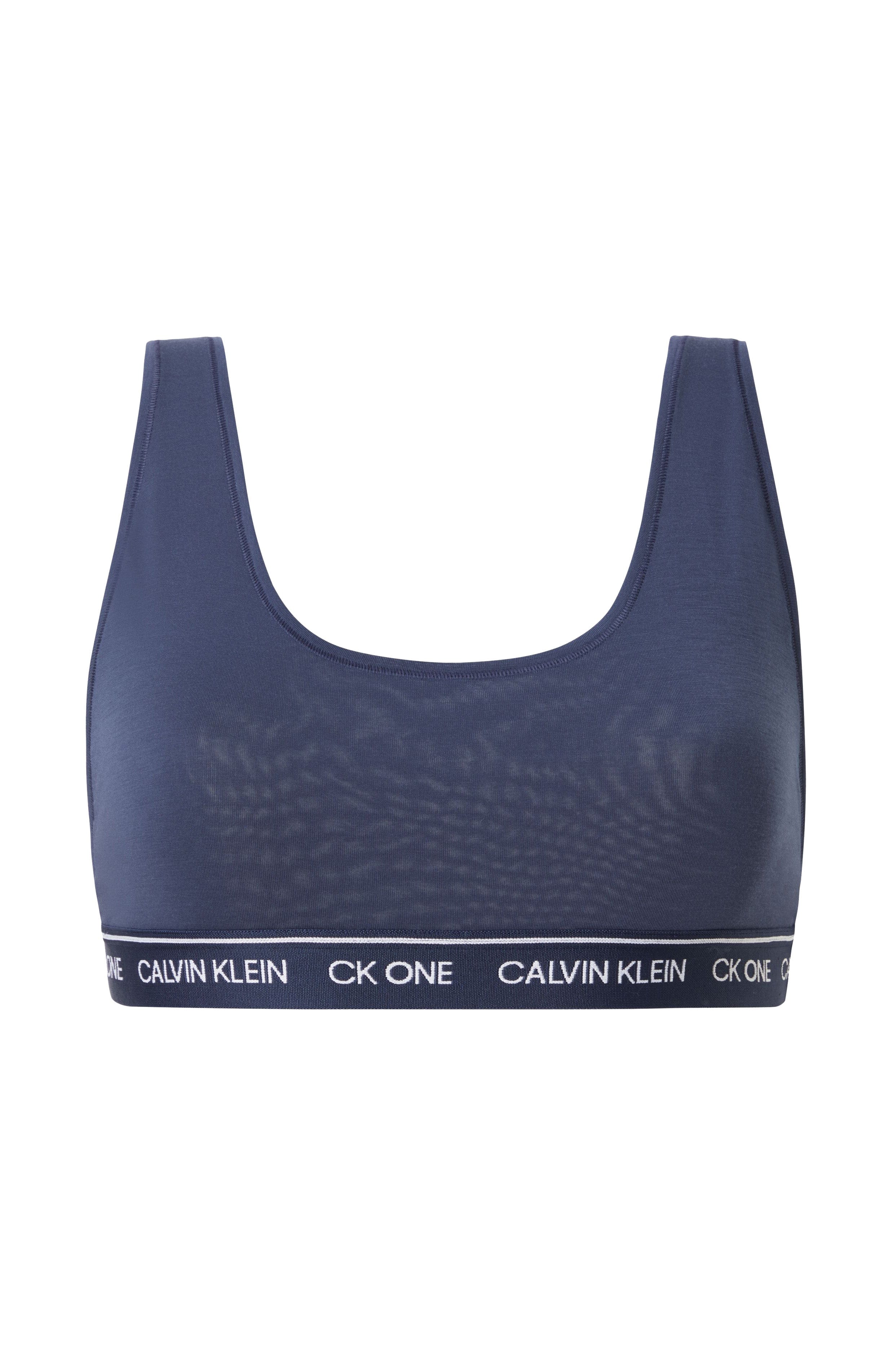 CK ONE Recycled Bralette - Blue Shadow