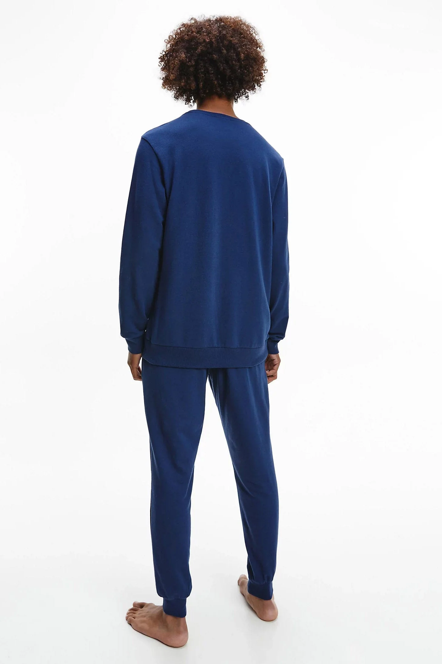 Intense Power Long Sleeve Sweatshirt - Blue Shadow/W White - Image 4