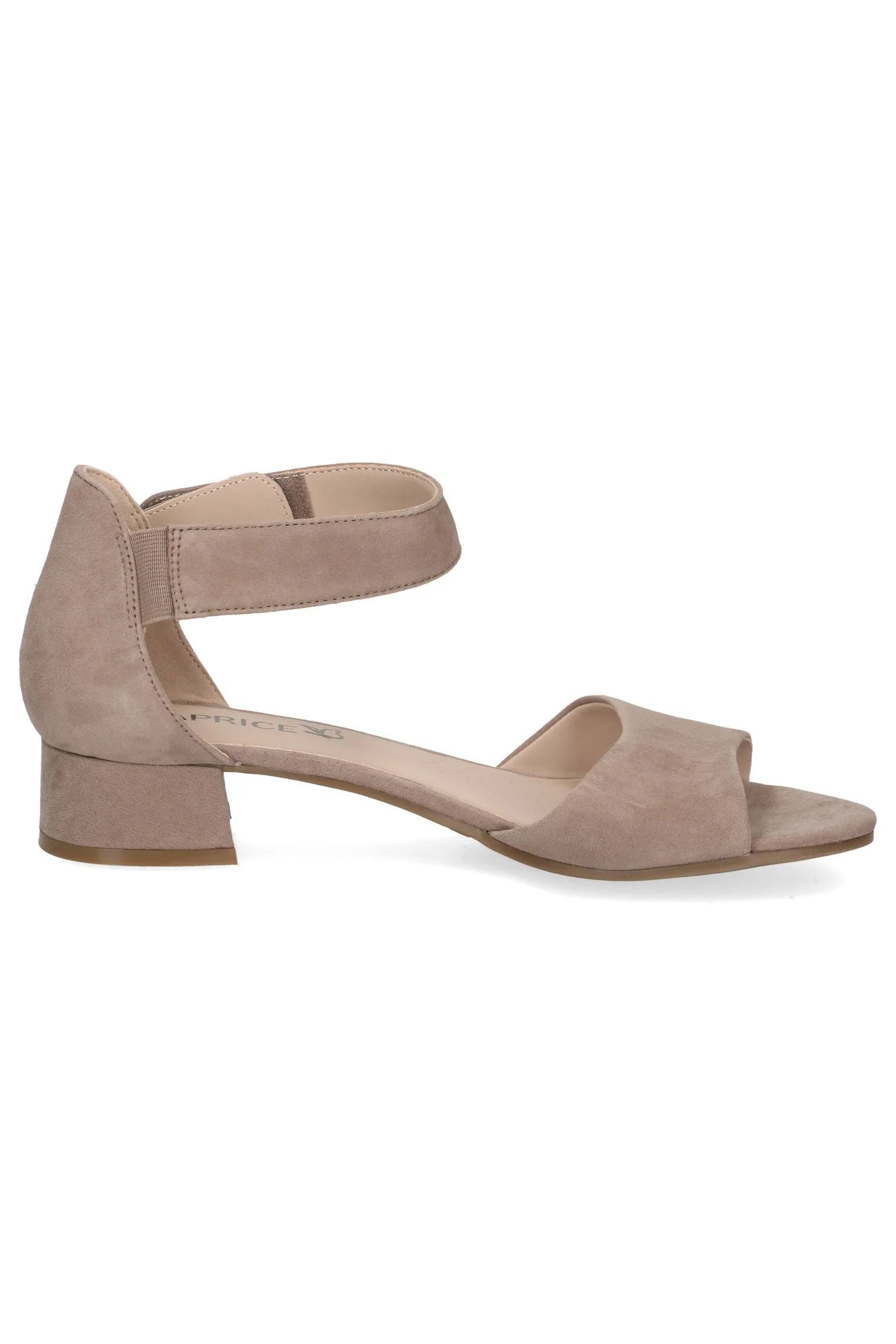 Block Heel Sandals - Mud Suede - Image 2