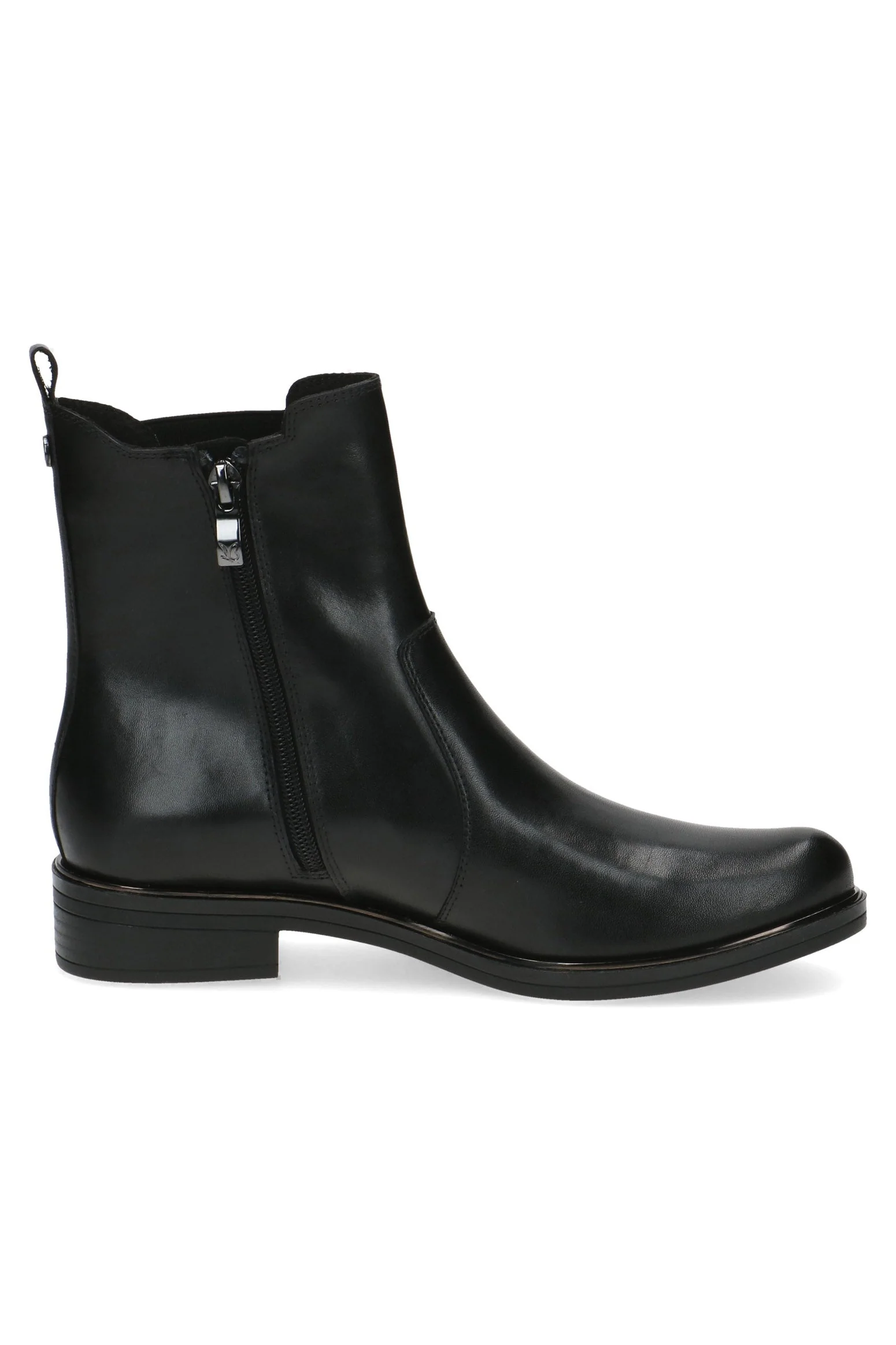 Chelsea Leather Ankle Boot - Black Nappa - Image 2