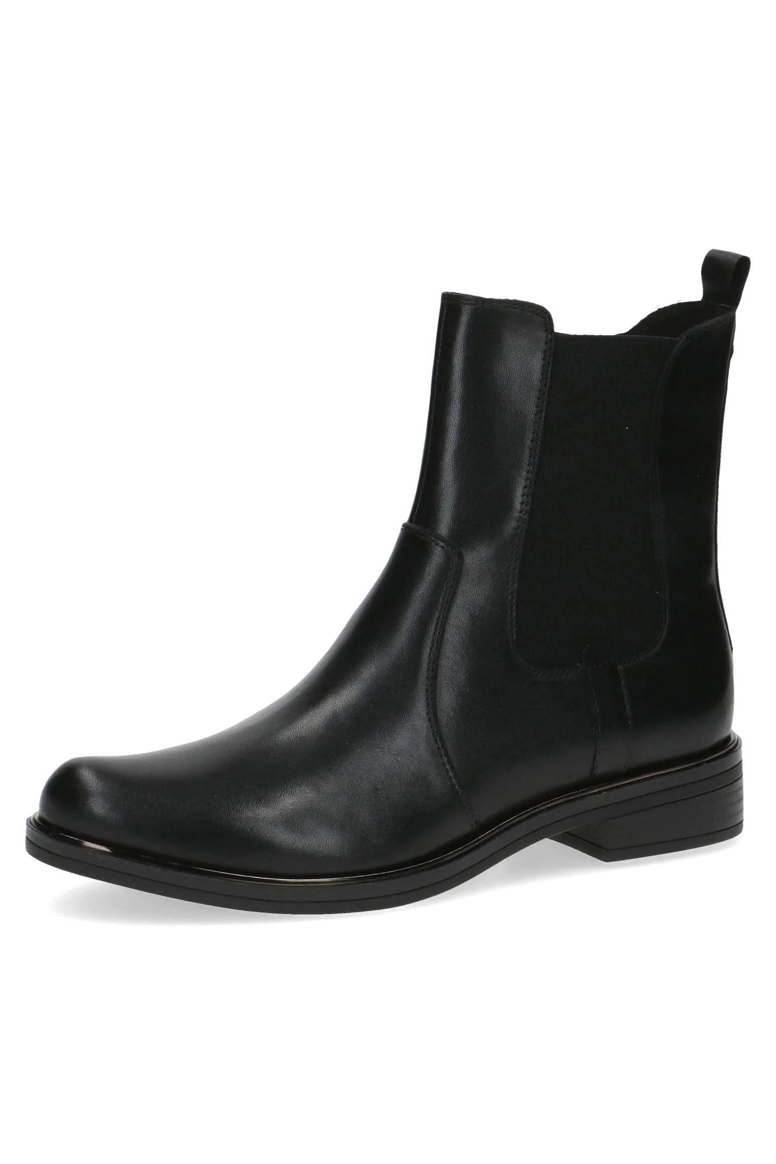 Chelsea Leather Ankle Boot - Black Nappa - Image 3