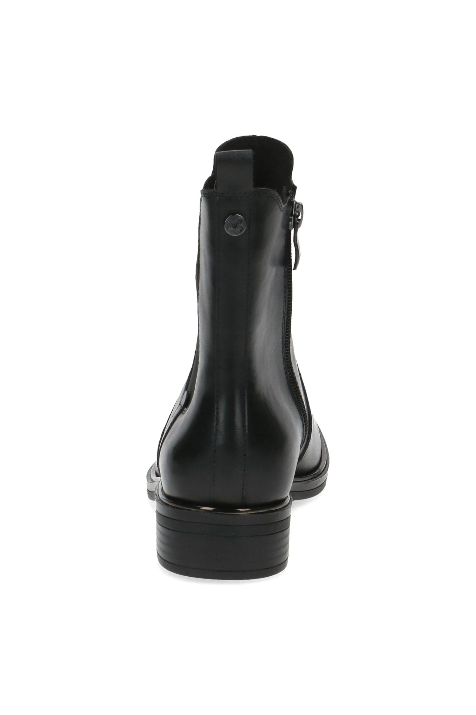 Chelsea Leather Ankle Boot - Black Nappa - Image 5